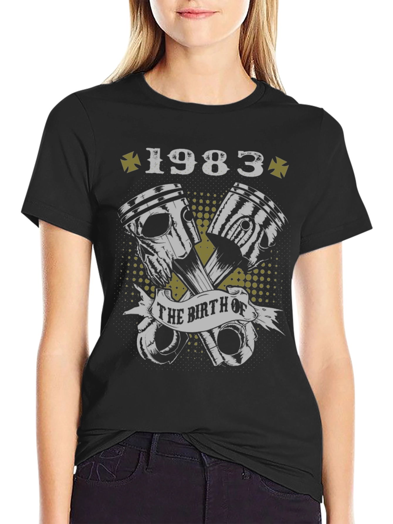 1983 Birthday Piston T-Shirt