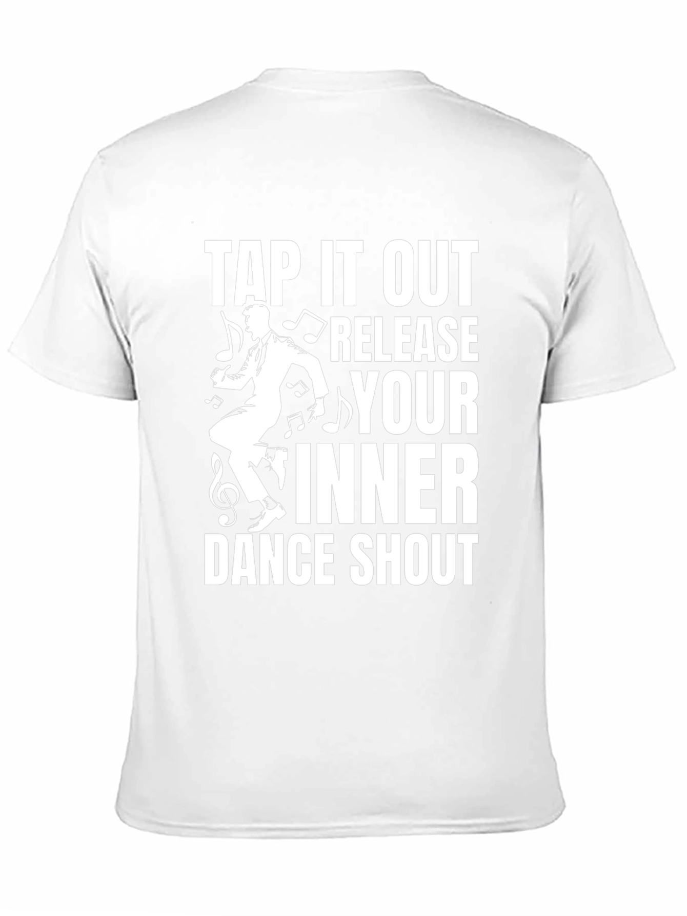 Tap It Out Dance Shout T-Shirt - Black