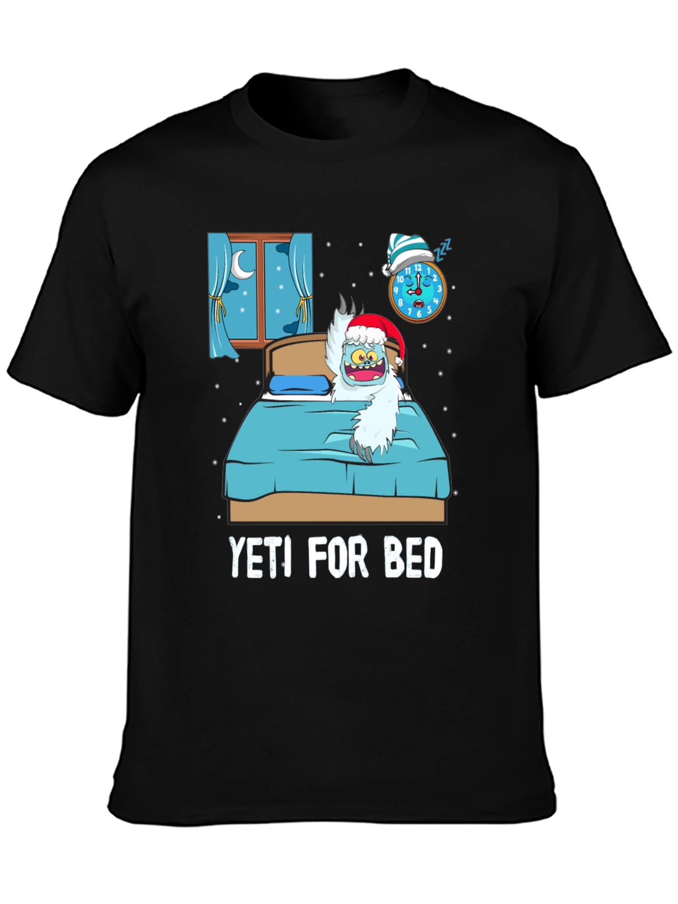 Yeti For Bed Funny Graphic T-Shirt