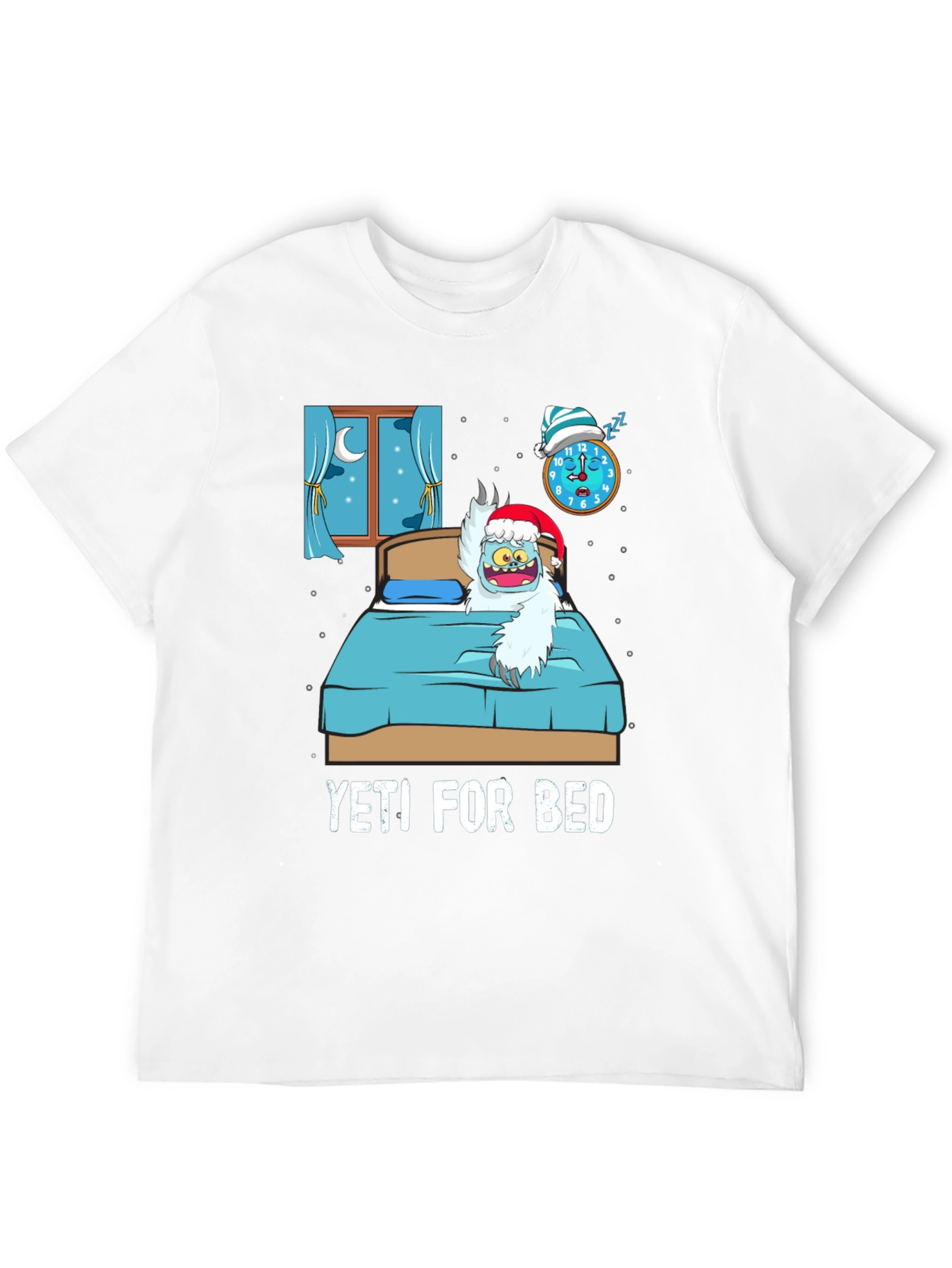 Yeti For Bed Funny Graphic T-Shirt