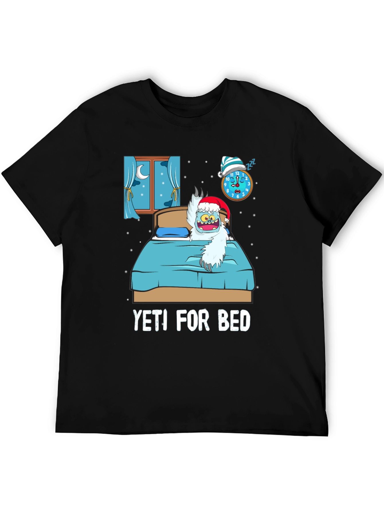 Yeti For Bed Funny Graphic T-Shirt