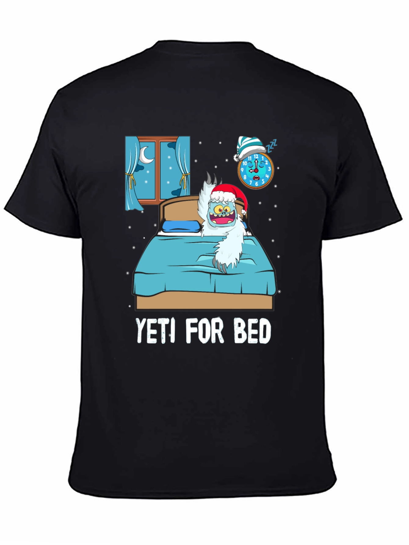 Yeti For Bed Funny Graphic T-Shirt