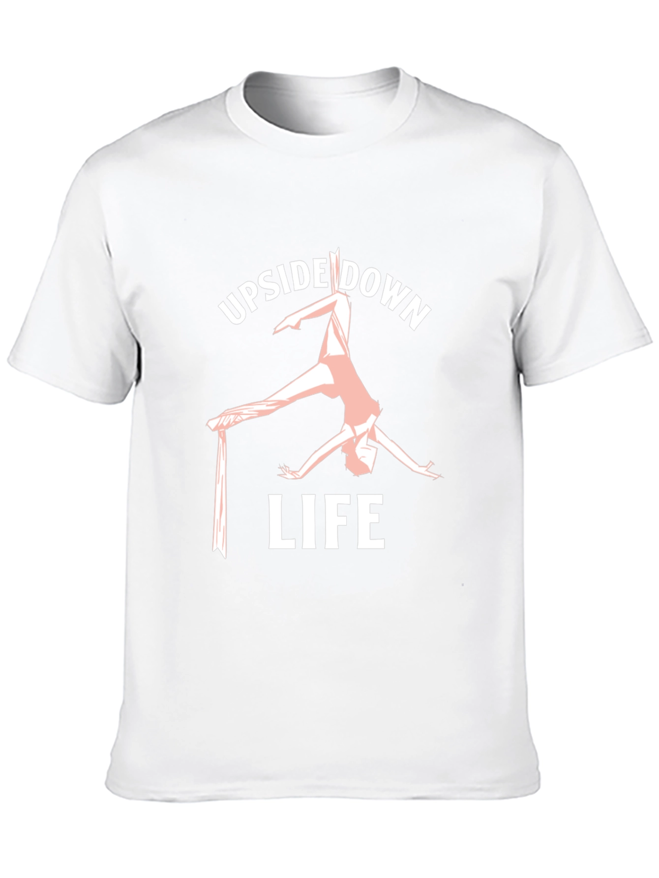 Upside Down Life Black T-Shirt