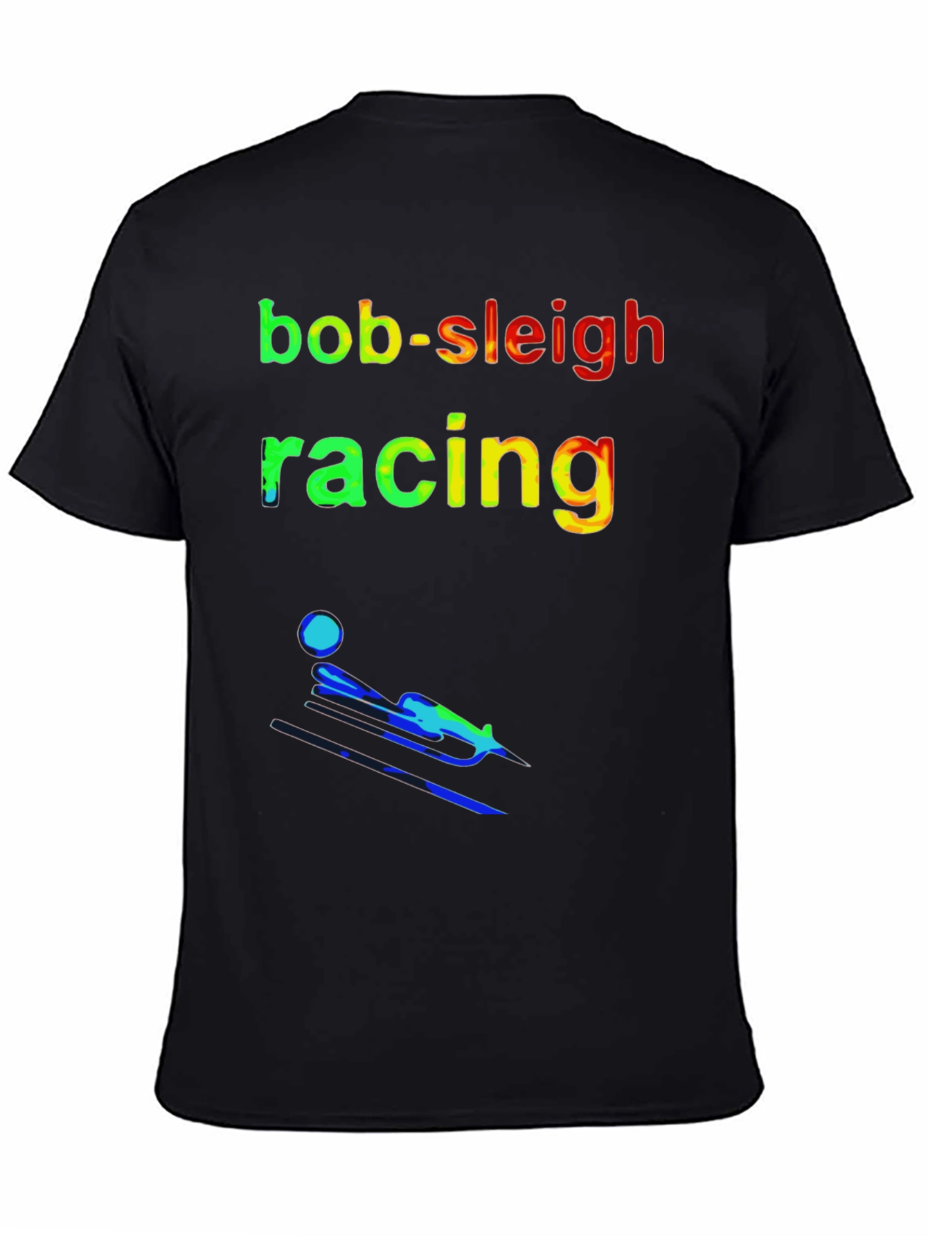 Bob-Sleigh Racing T-Shirt - Sporty Design