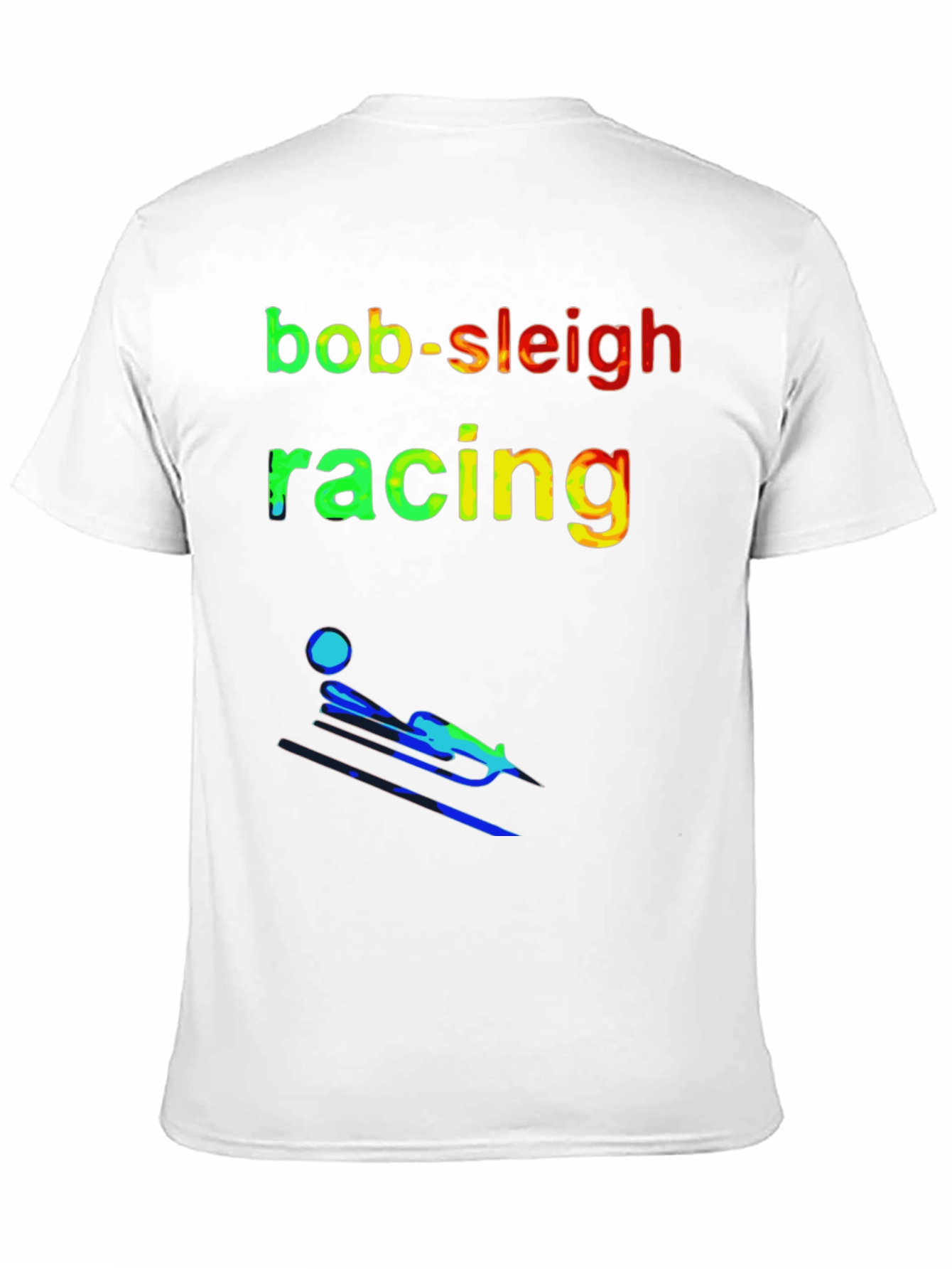 Bob-Sleigh Racing T-Shirt - Sporty Design