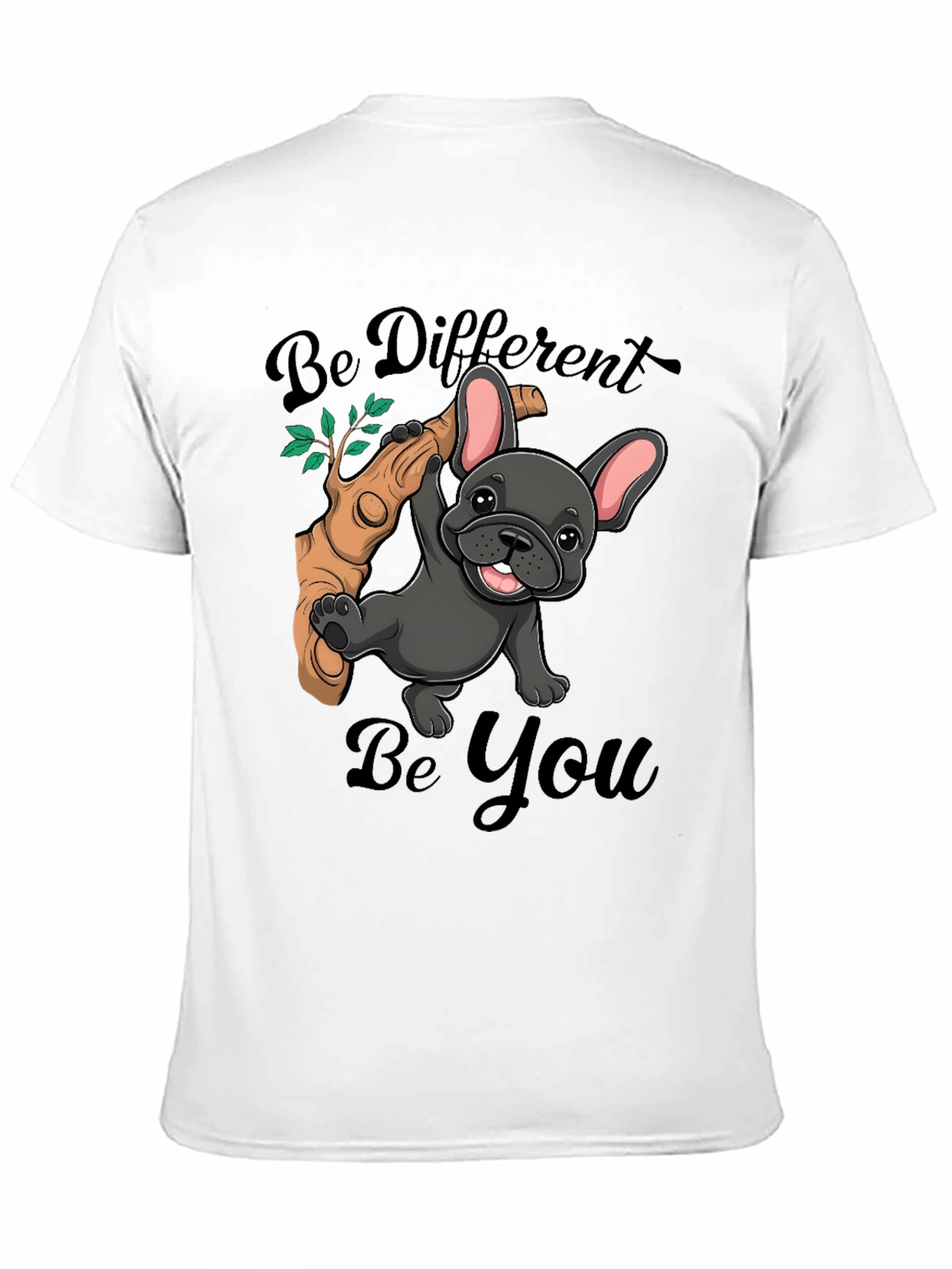 Be Different Be You Bulldog T-Shirt