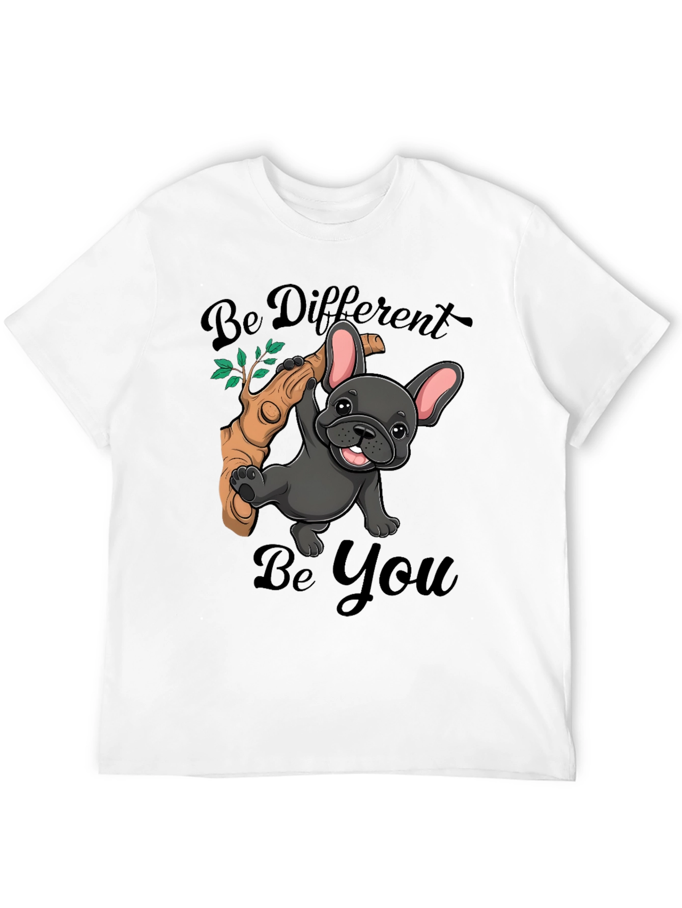 Be Different Be You Bulldog T-Shirt