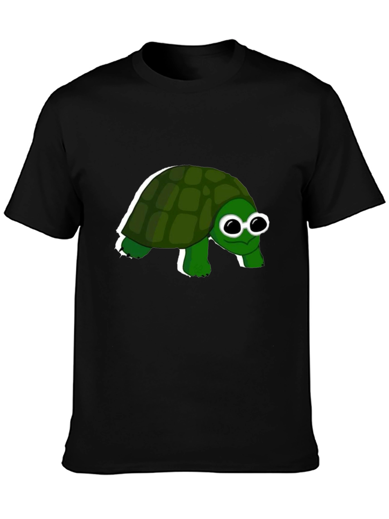 Turtle Graphic Tee - Funny Googly Eye Turtle Shirt