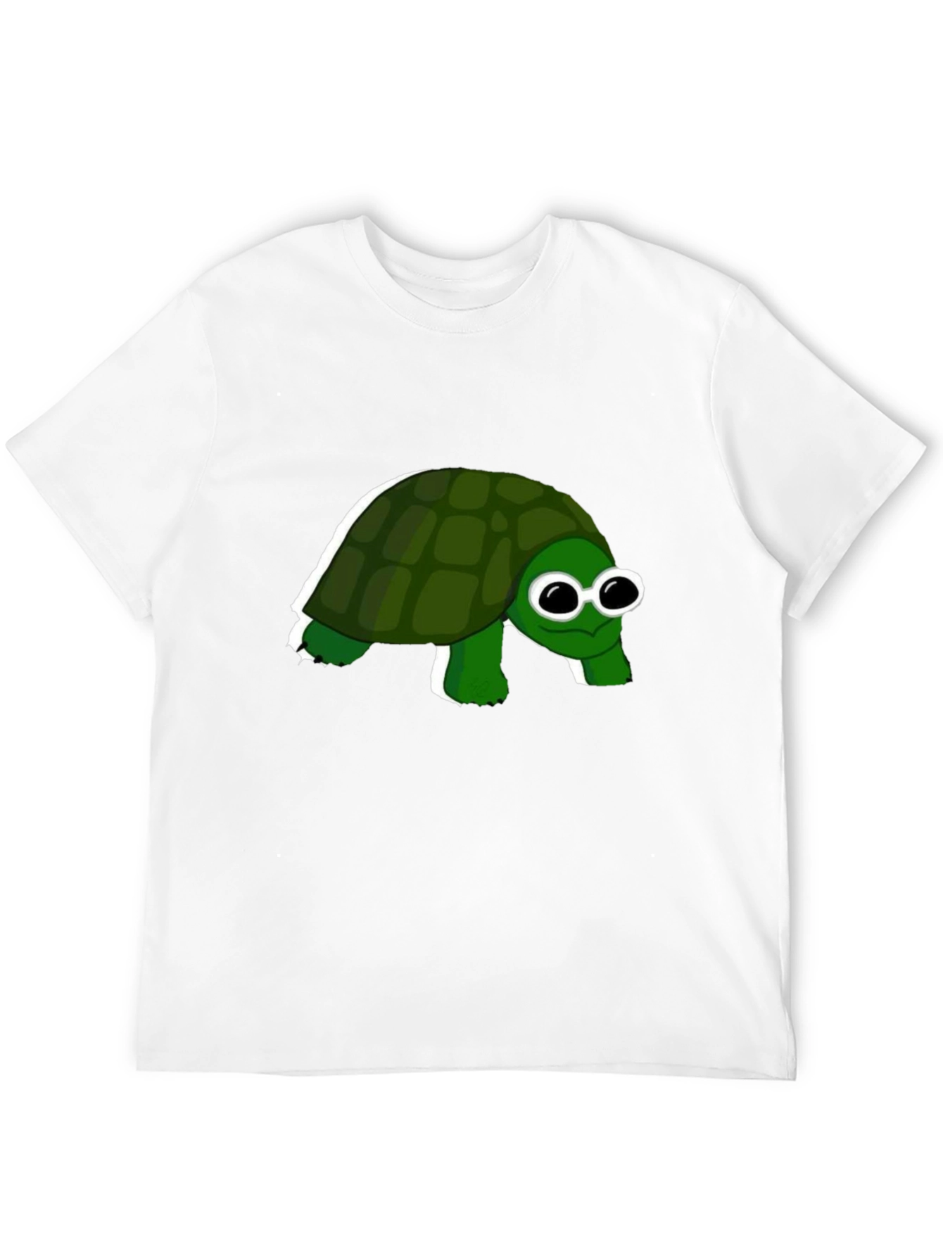 Turtle Graphic Tee - Funny Googly Eye Turtle Shirt