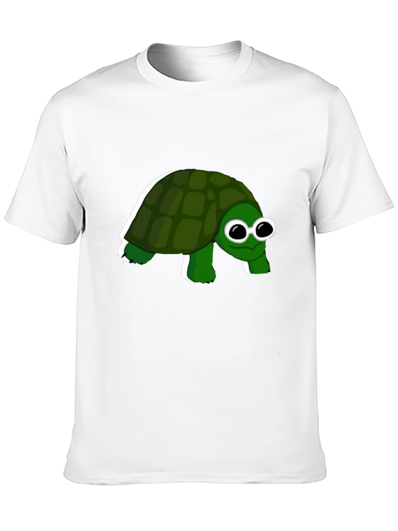 Turtle Graphic Tee - Funny Googly Eye Turtle Shirt