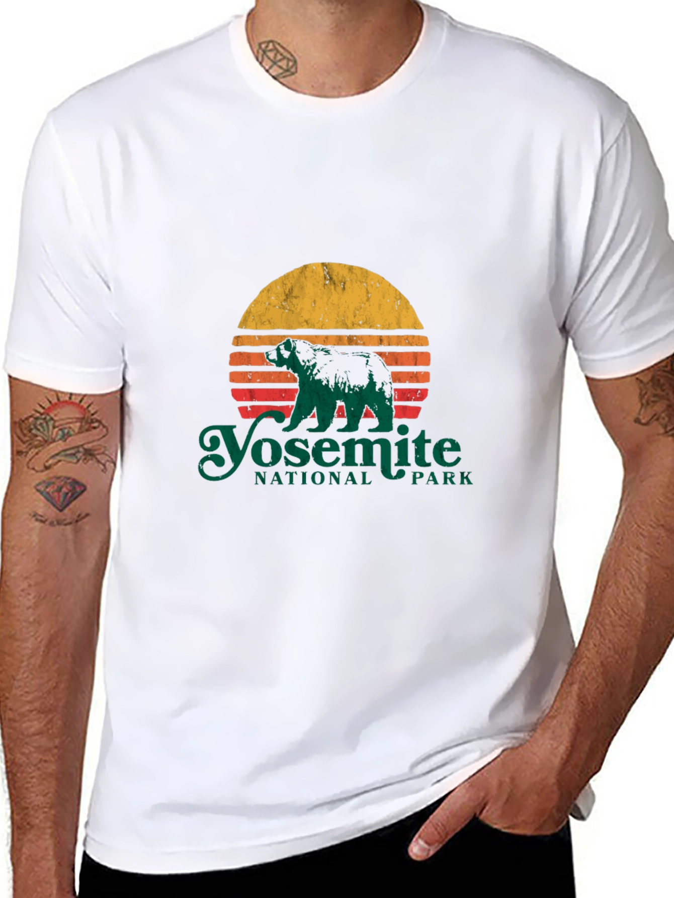 Yosemite National Park Bear Graphic Tee