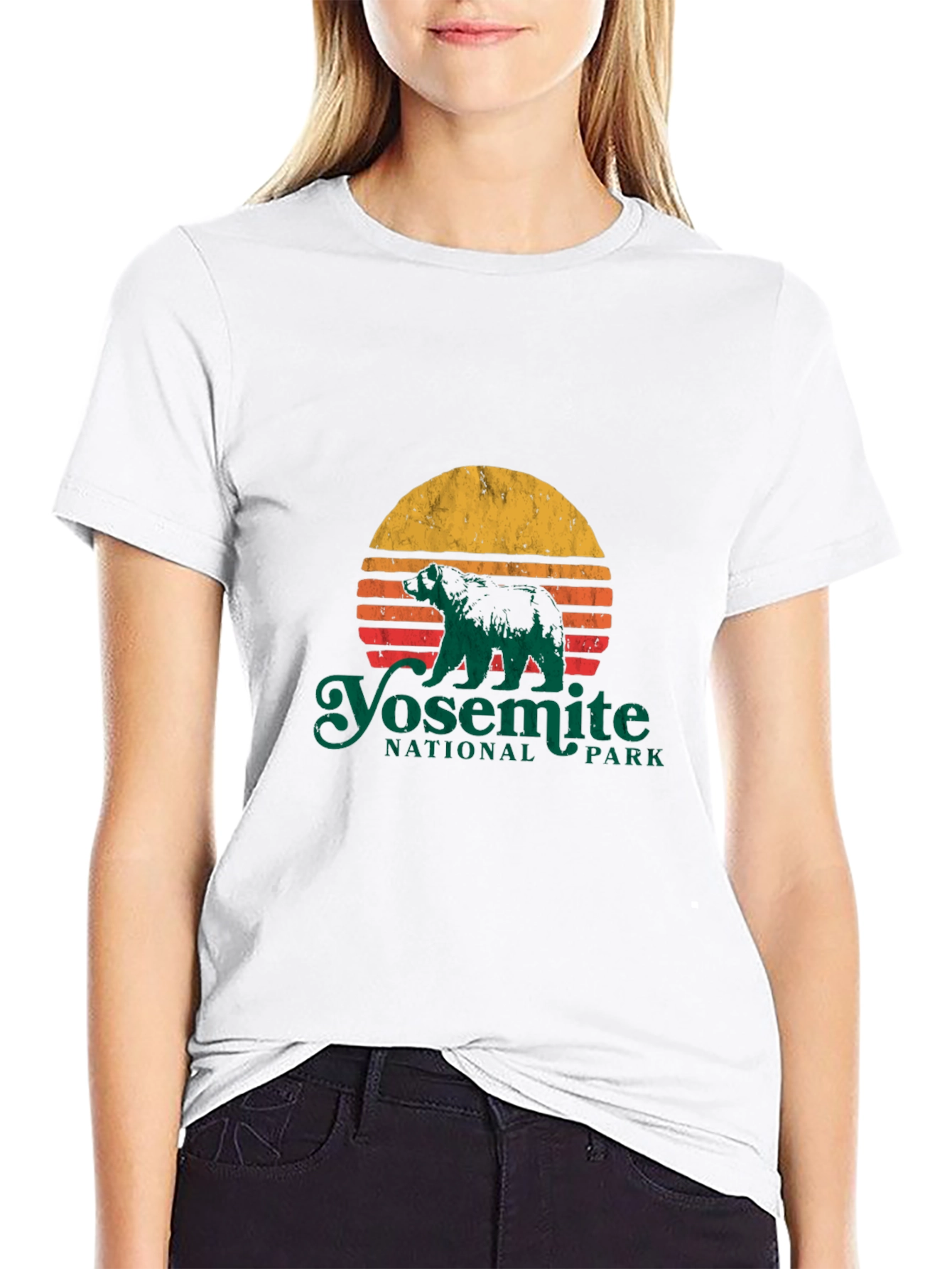 Yosemite National Park Bear Graphic Tee