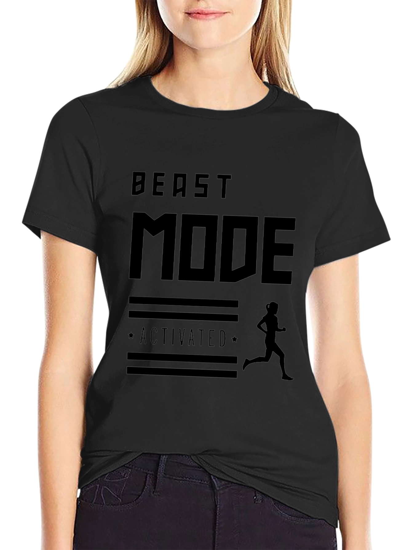 Beast Mode Activated Running T-Shirt