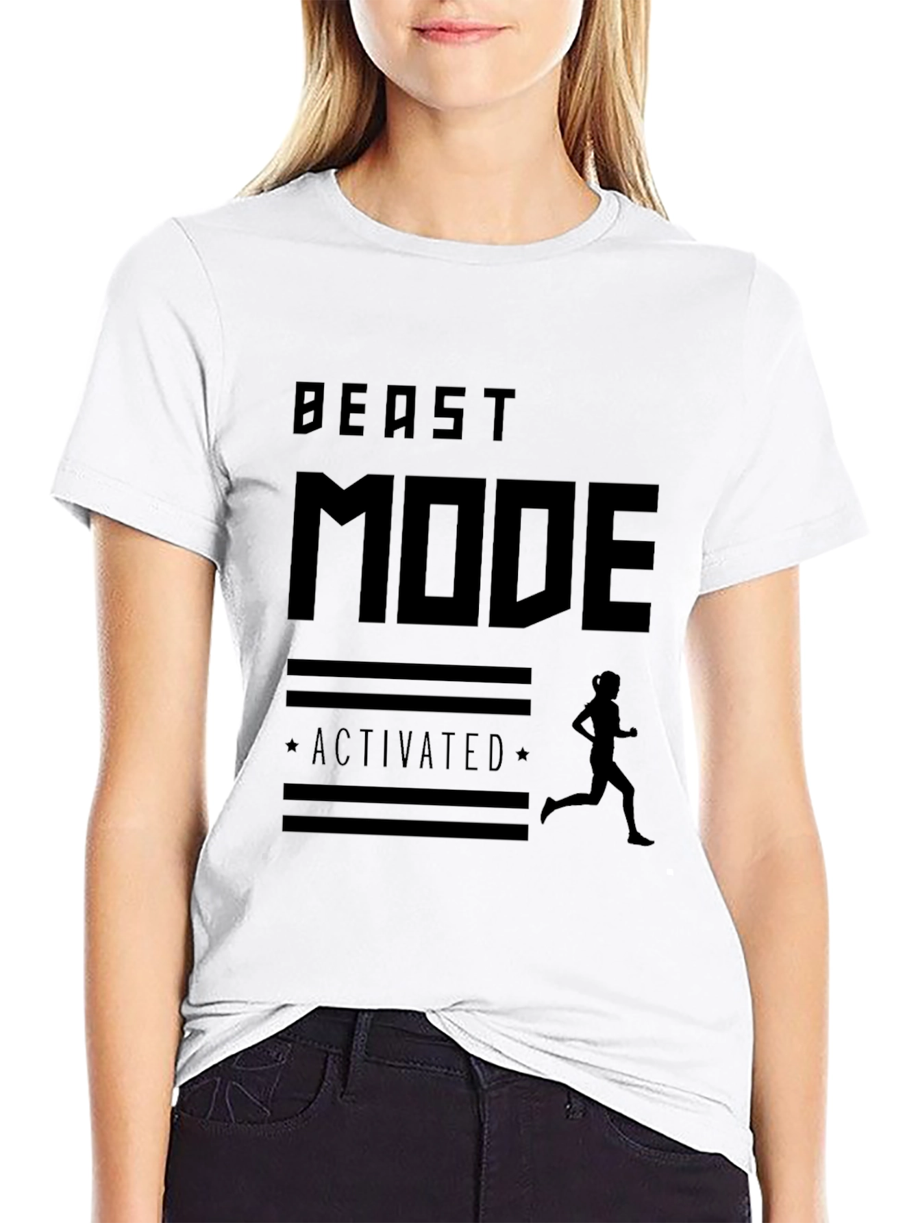 Beast Mode Activated Running T-Shirt