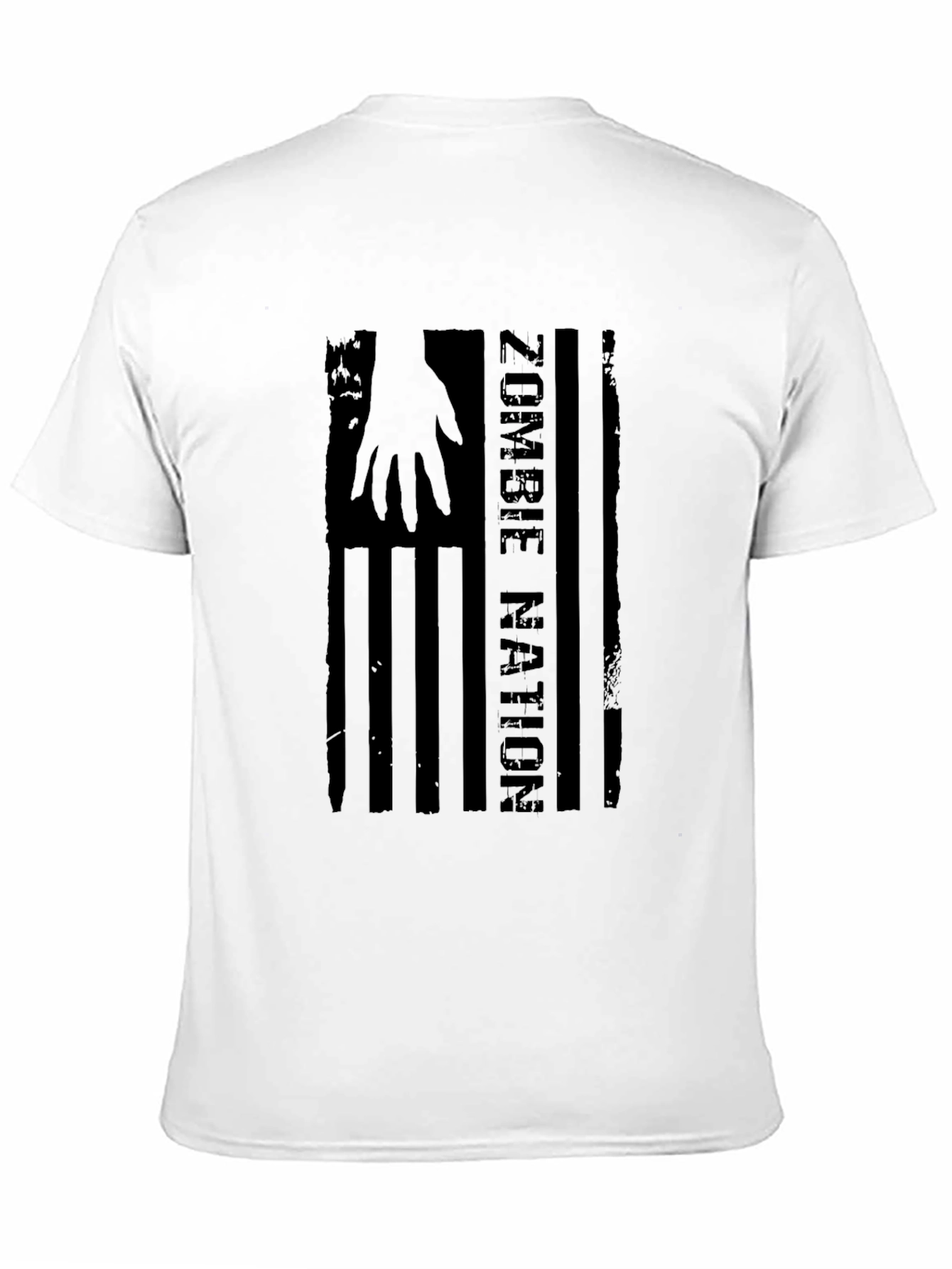 Zombie Nation Graphic Tee - Black Cotton T-Shirt