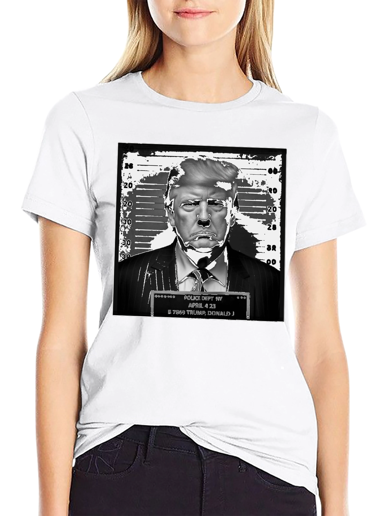 Trump Mugshot Graphic T-Shirt