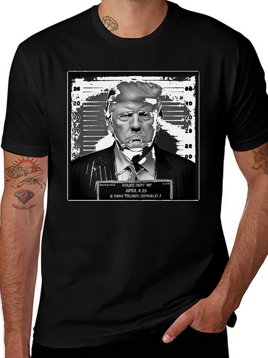 Trump Mugshot Graphic T-Shirt