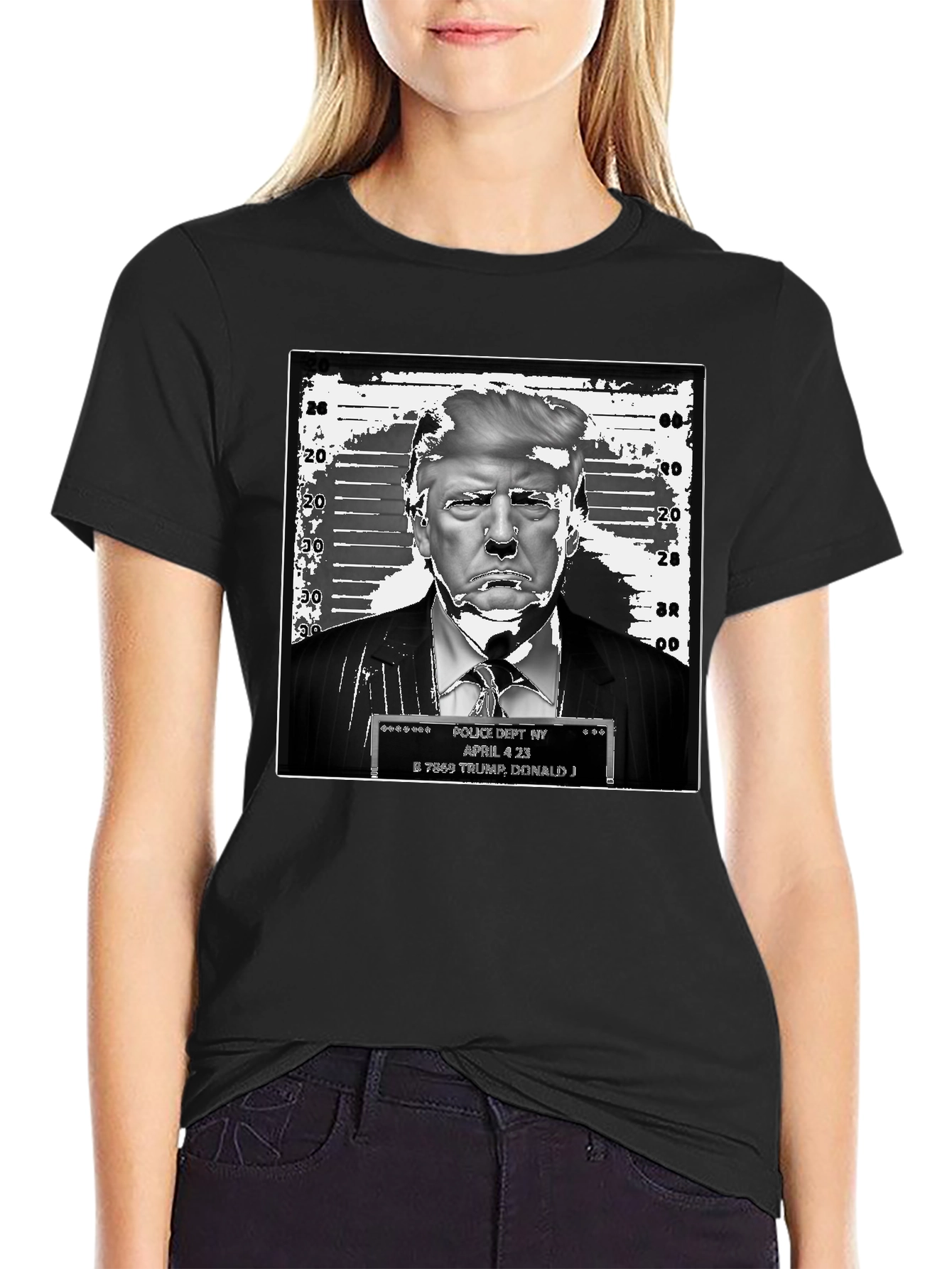 Trump Mugshot Graphic T-Shirt