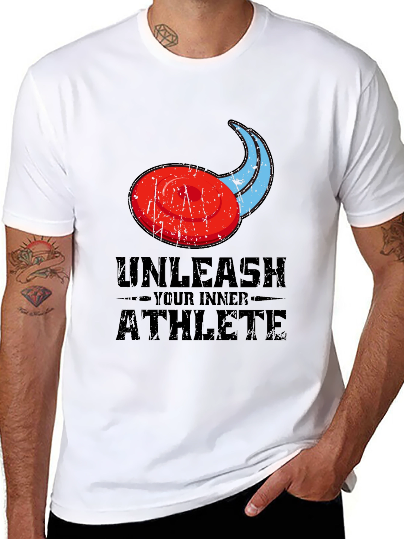 Unleash Your Inner Athlete Black T-Shirt