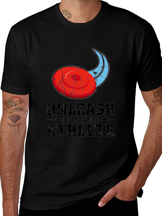 Unleash Your Inner Athlete Black T-Shirt