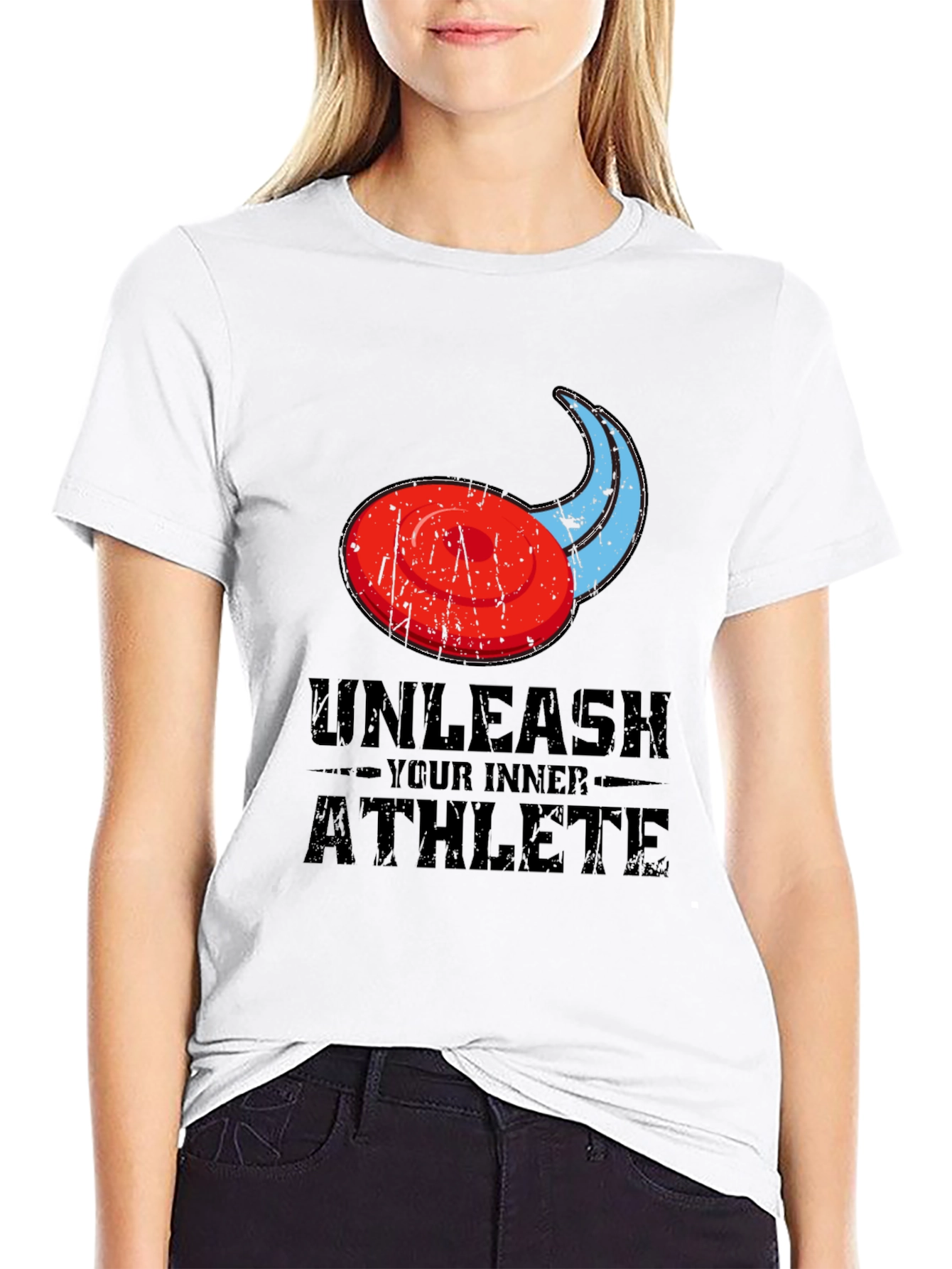 Unleash Your Inner Athlete Black T-Shirt