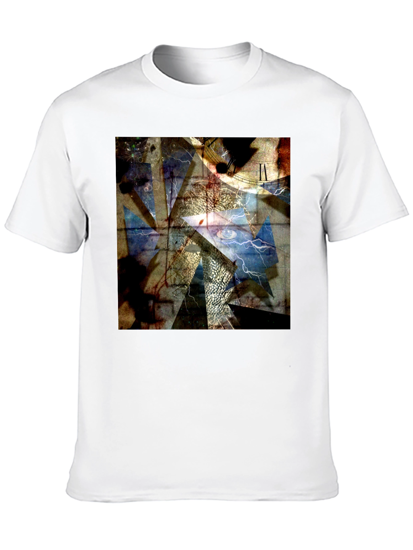 Abstract Time Shattered T-Shirt