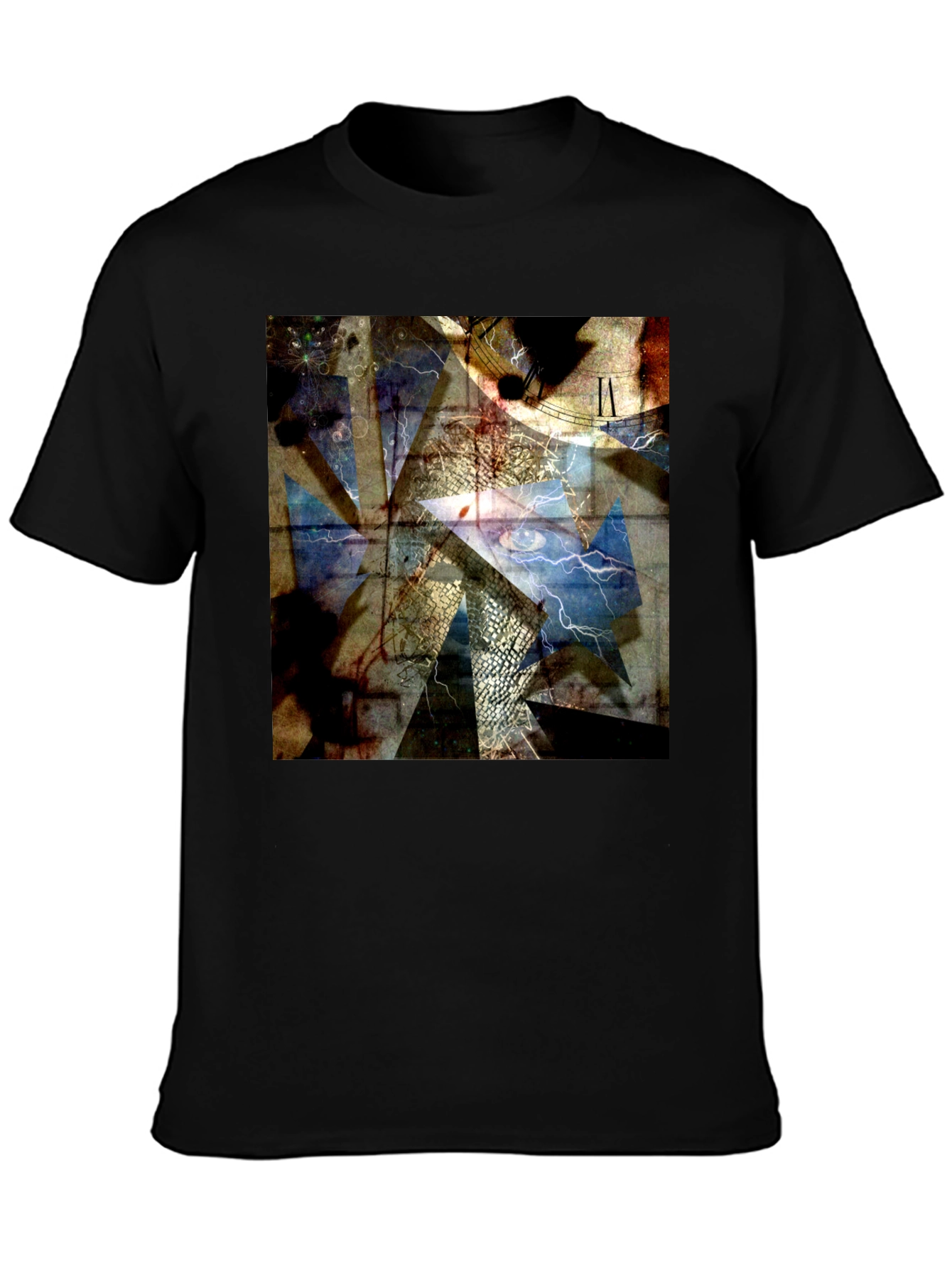 Abstract Time Shattered T-Shirt