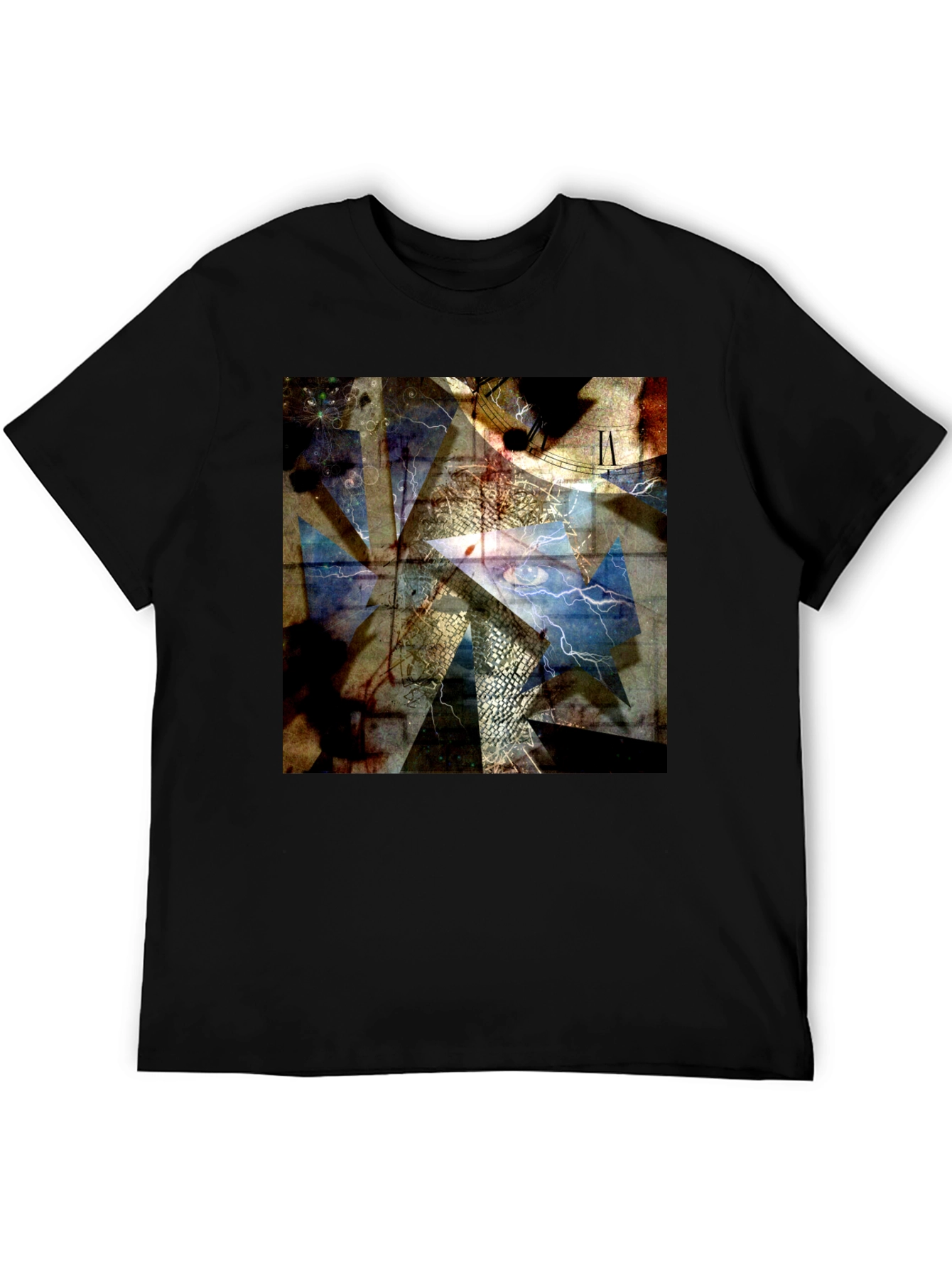 Abstract Time Shattered T-Shirt
