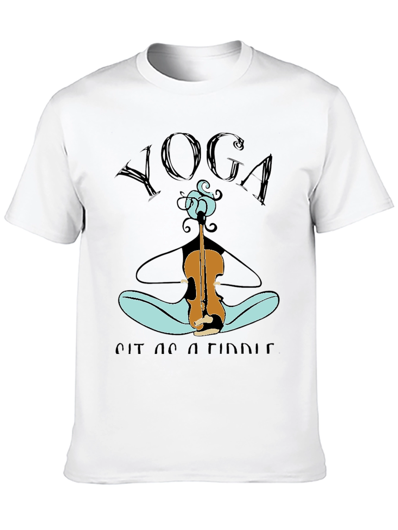 Yoga Sit As A Fiddle Graphic Tee