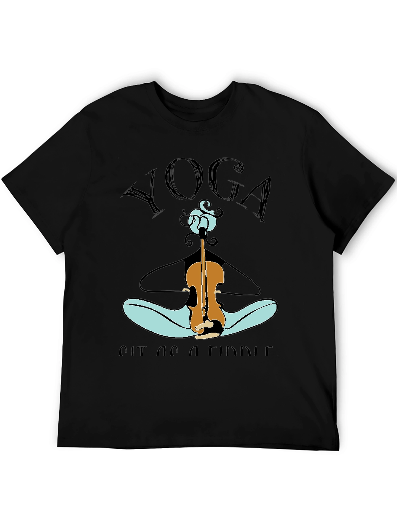 Yoga Sit As A Fiddle Graphic Tee