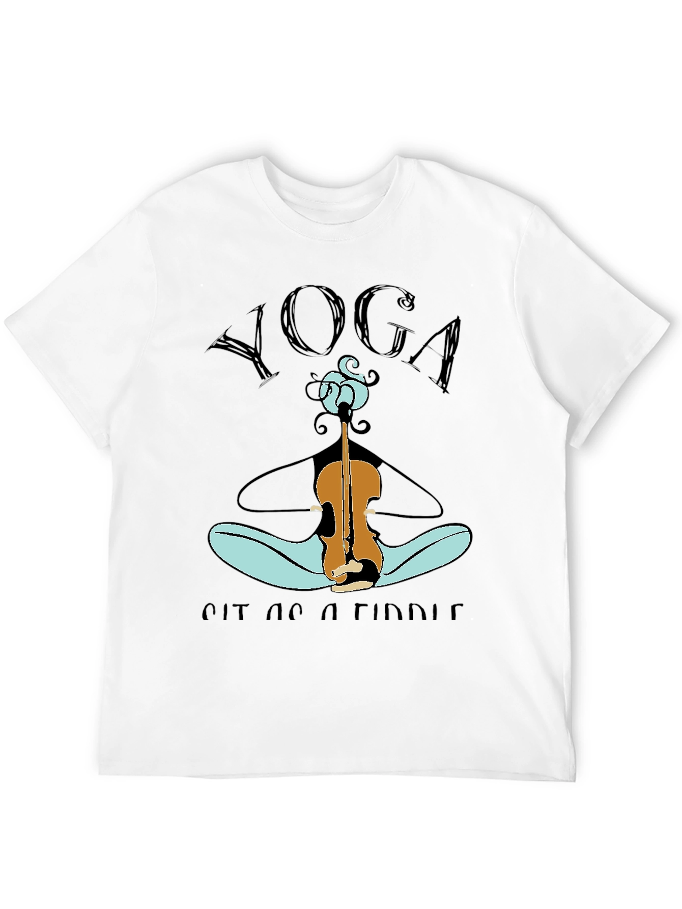 Yoga Sit As A Fiddle Graphic Tee