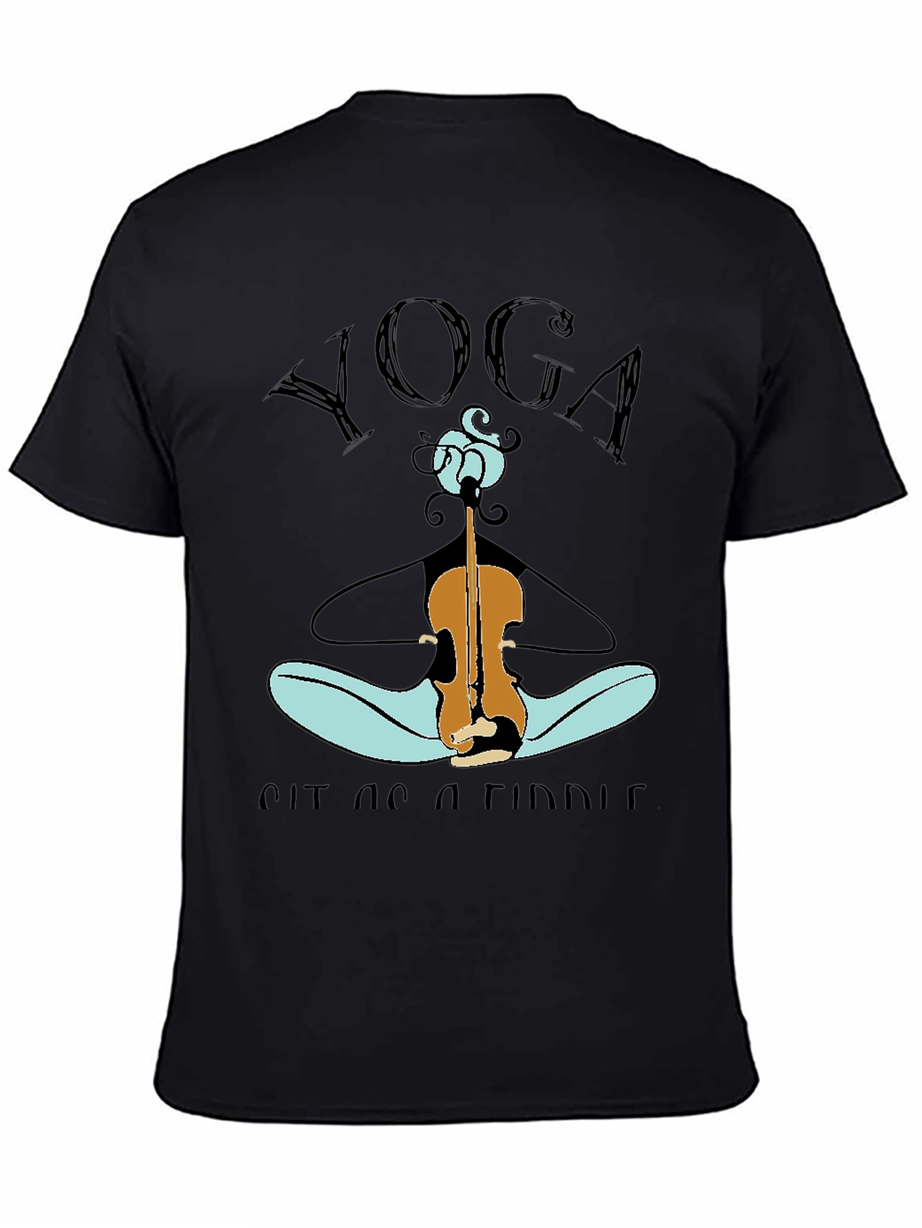 Yoga Sit As A Fiddle Graphic Tee