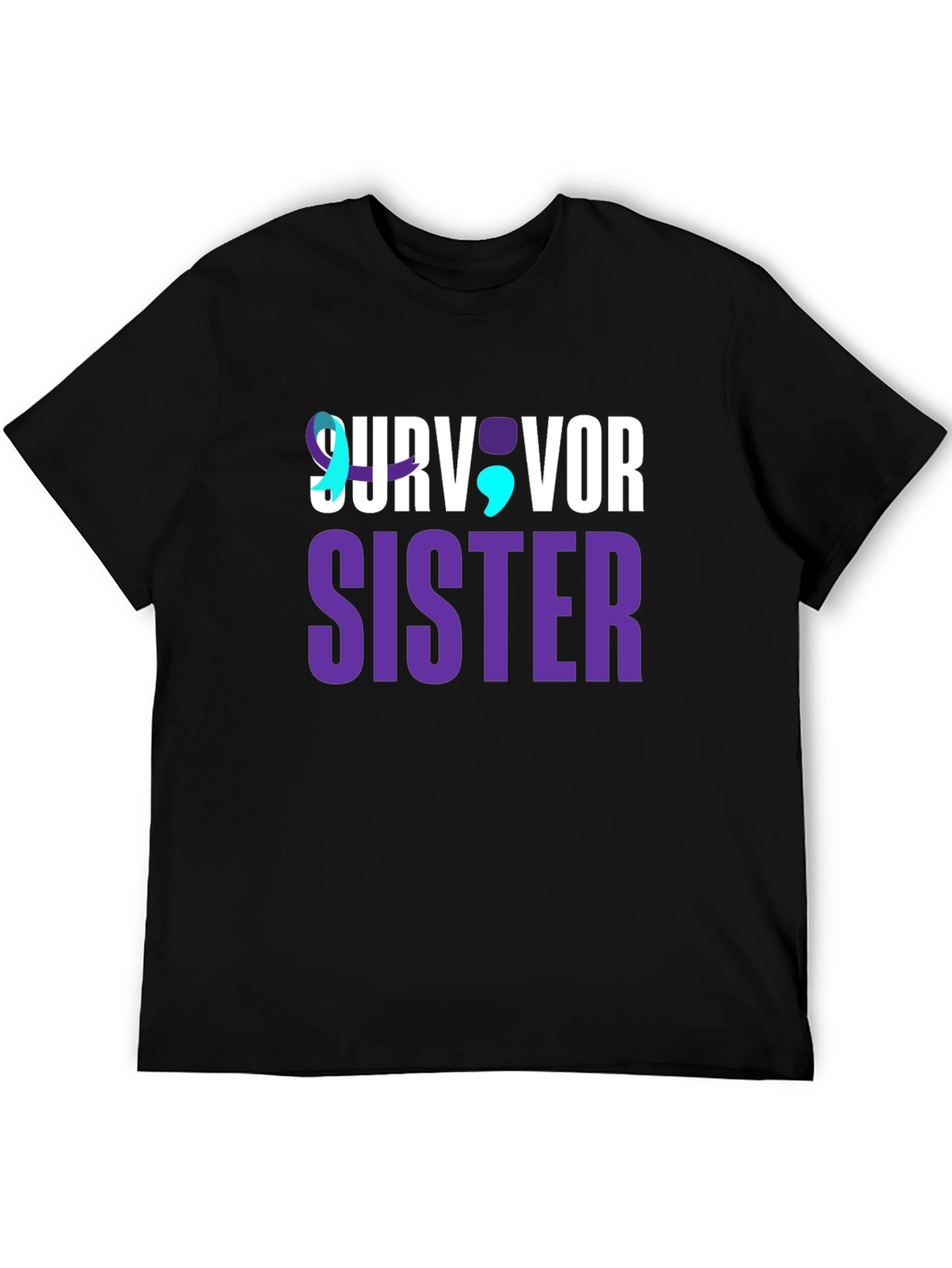 Survivor Sister T-Shirt - Suicide Prevention Awareness Tee