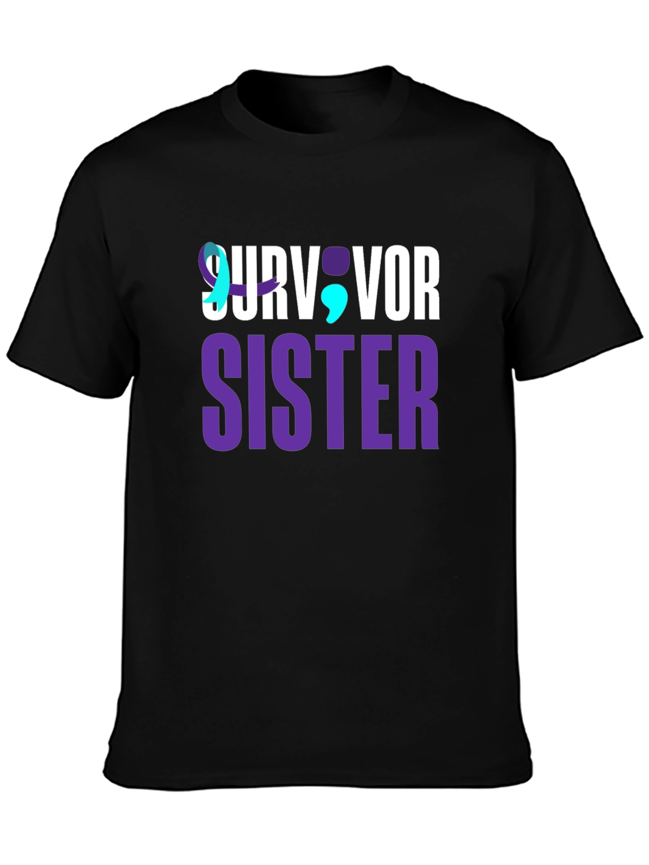 Survivor Sister T-Shirt - Suicide Prevention Awareness Tee