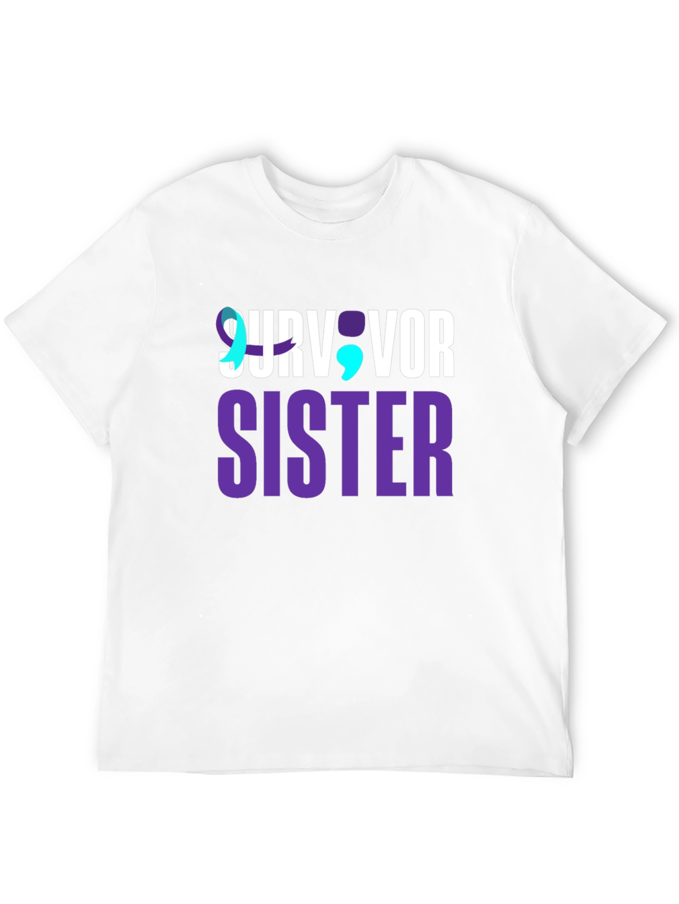 Survivor Sister T-Shirt - Suicide Prevention Awareness Tee