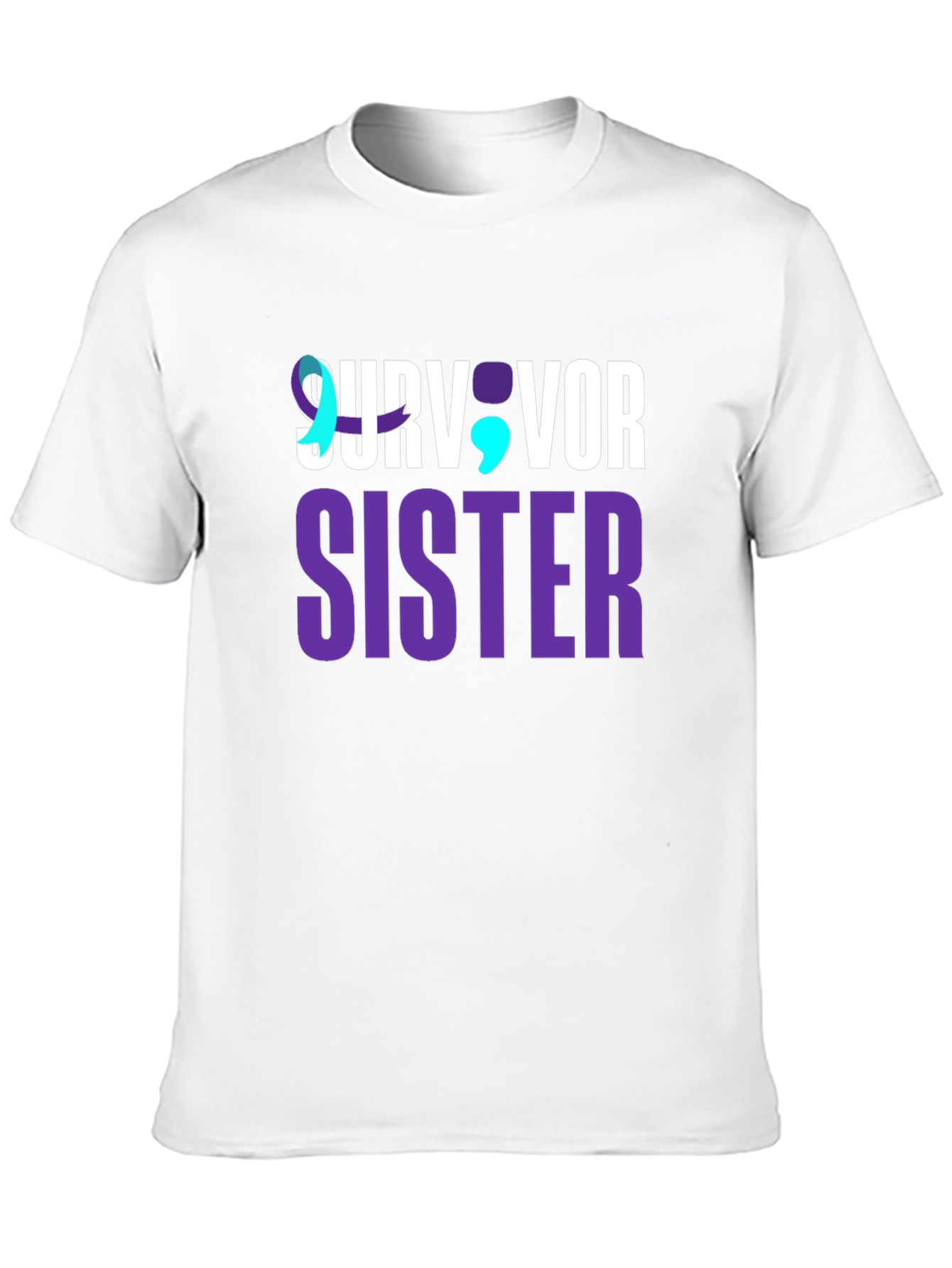 Survivor Sister T-Shirt - Suicide Prevention Awareness Tee