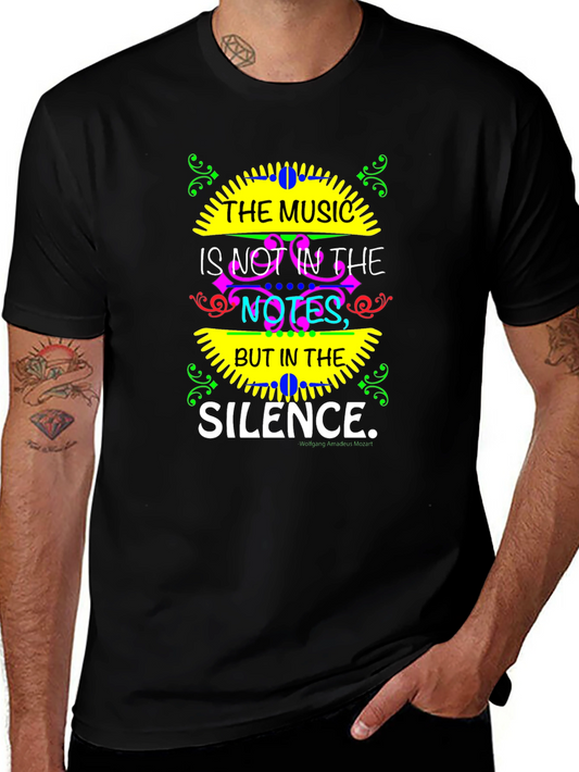 The Music is in The Silence Graphic T-Shirt