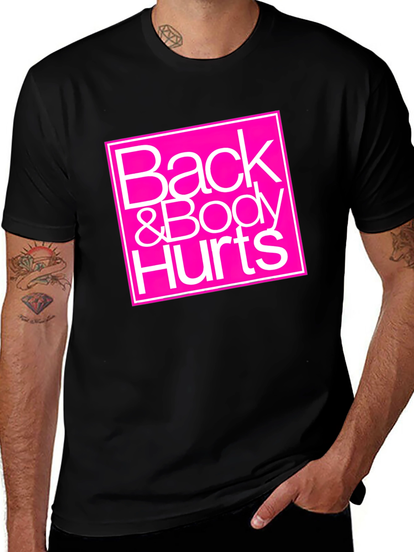 Back & Body Hurts Graphic Tee
