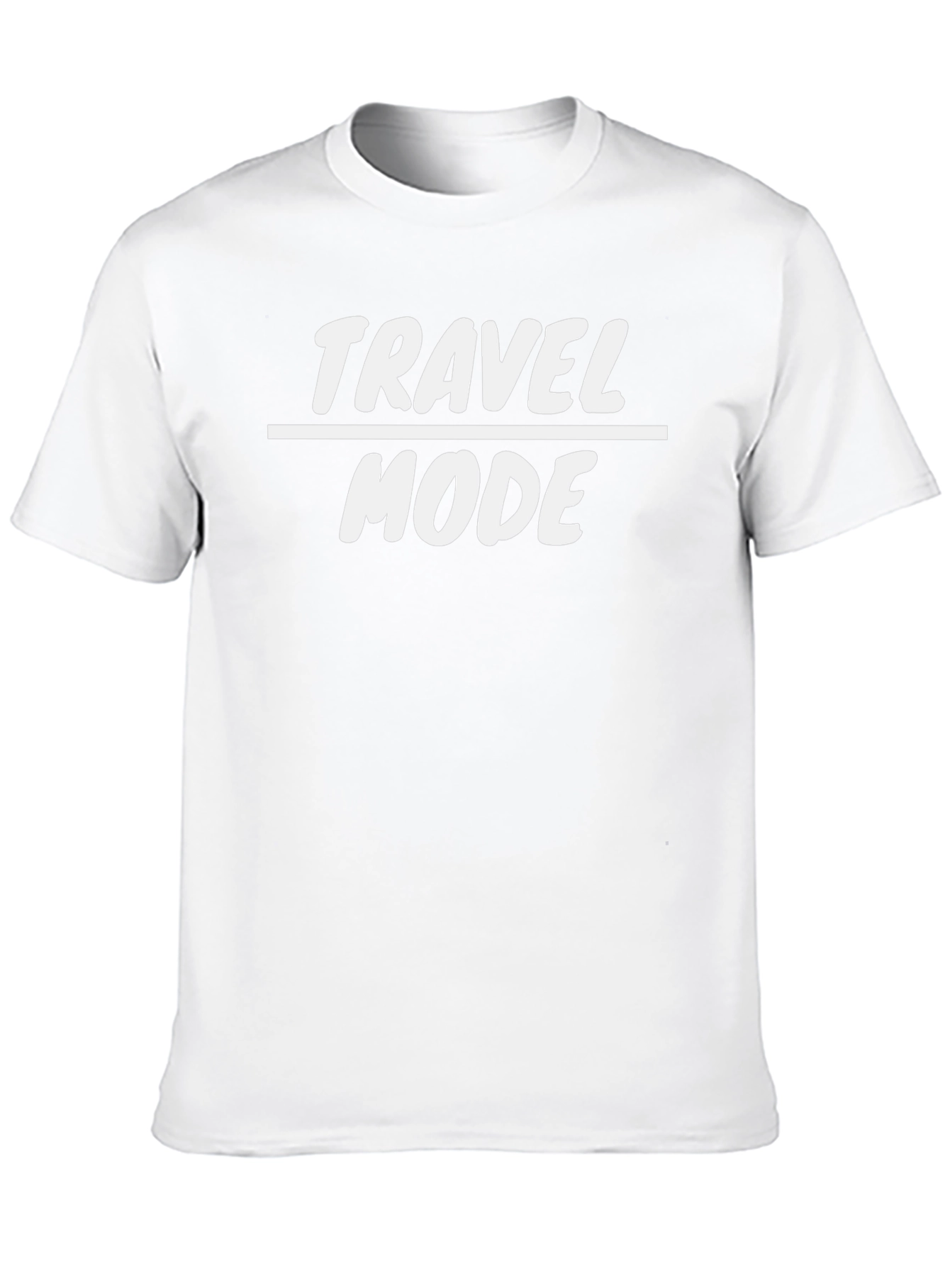 Travel Mode Black T-Shirt