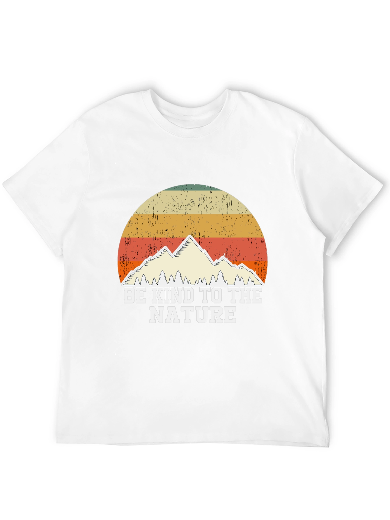 Be Kind to Nature Retro Graphic T-Shirt