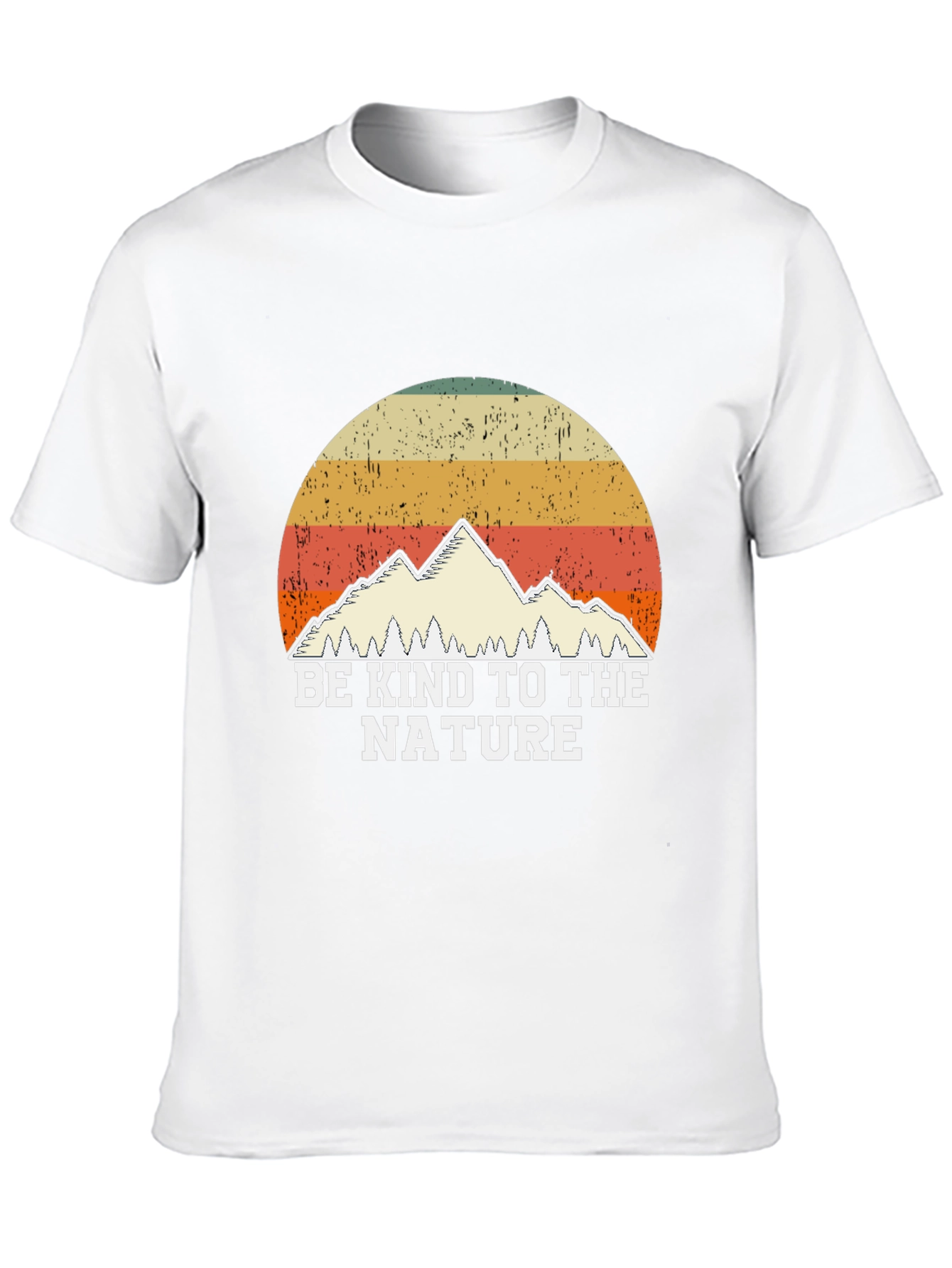 Be Kind to Nature Retro Graphic T-Shirt