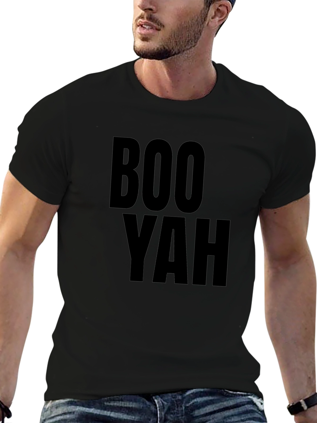 Boo Yah Graphic Tee - Bold Statement Shirt