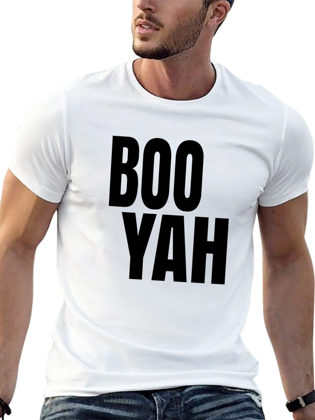 Boo Yah Graphic Tee - Bold Statement Shirt