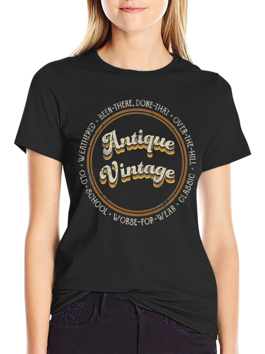 Antique Vintage Graphic T-Shirt