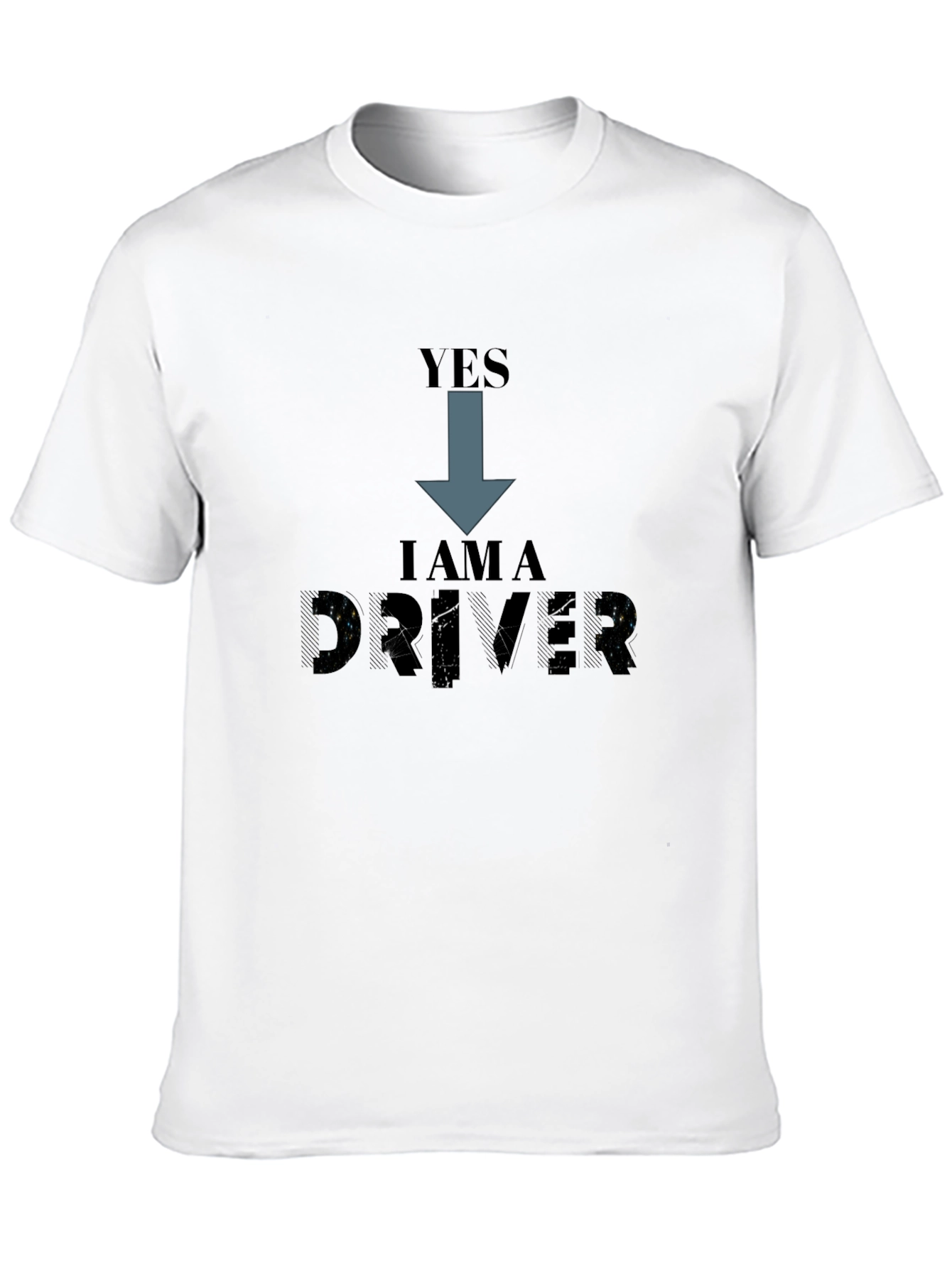 Yes I am a Driver T-Shirt - Black