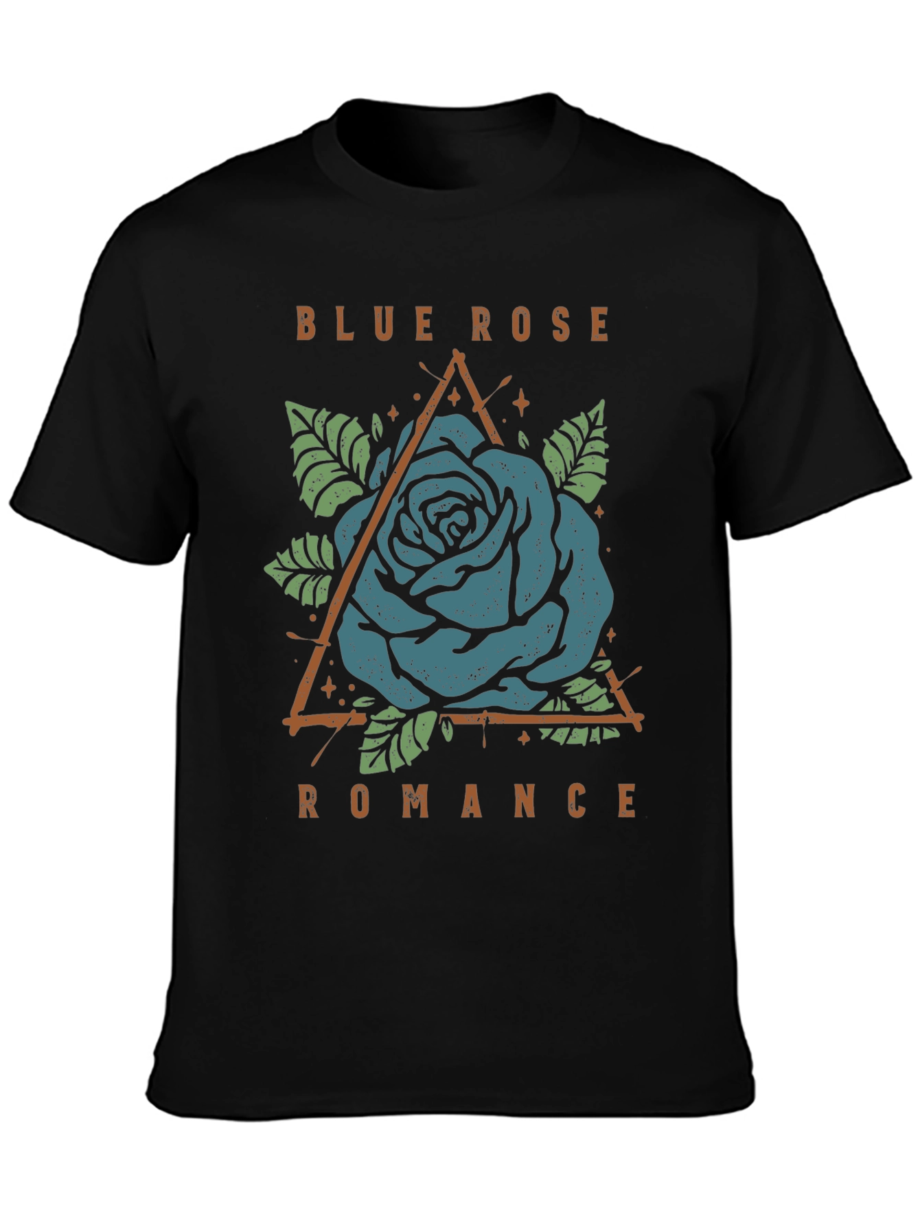 Blue Rose Romance Graphic Tee