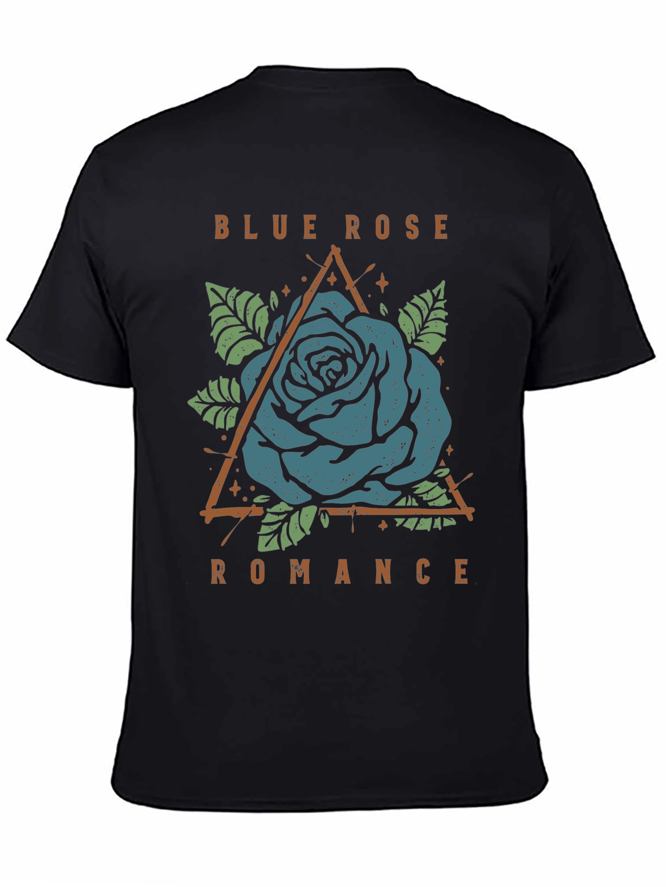 Blue Rose Romance Graphic Tee