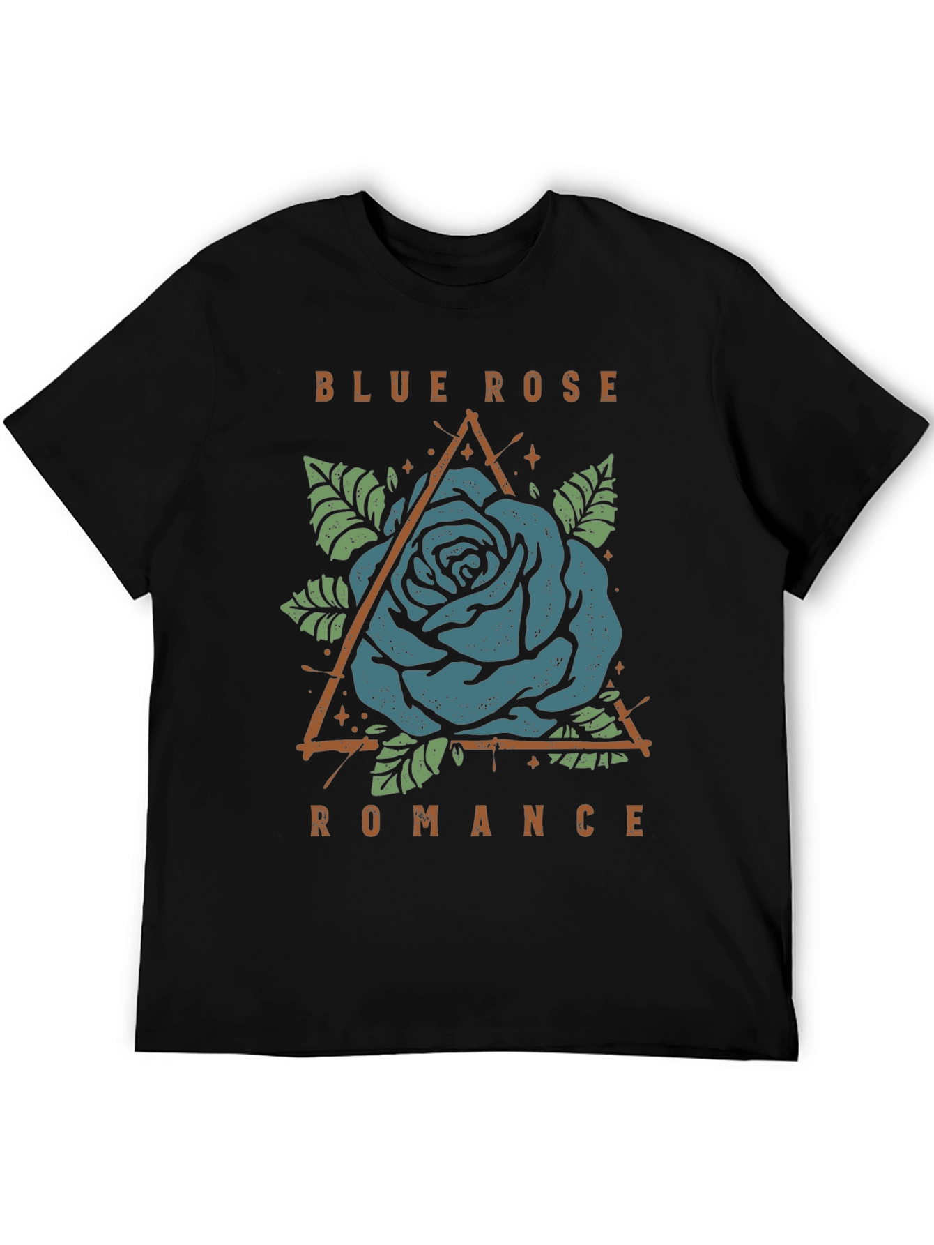 Blue Rose Romance Graphic Tee