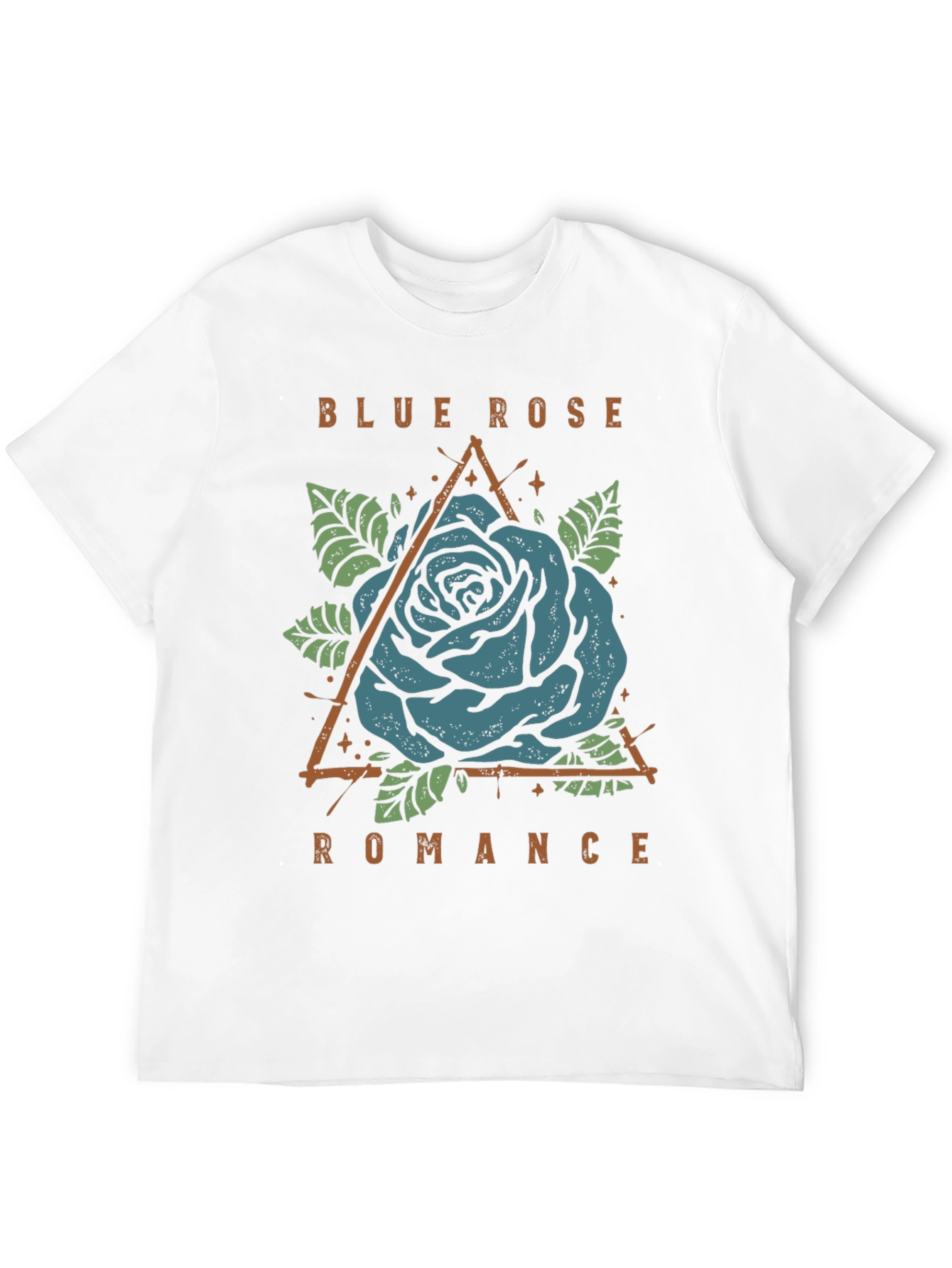 Blue Rose Romance Graphic Tee
