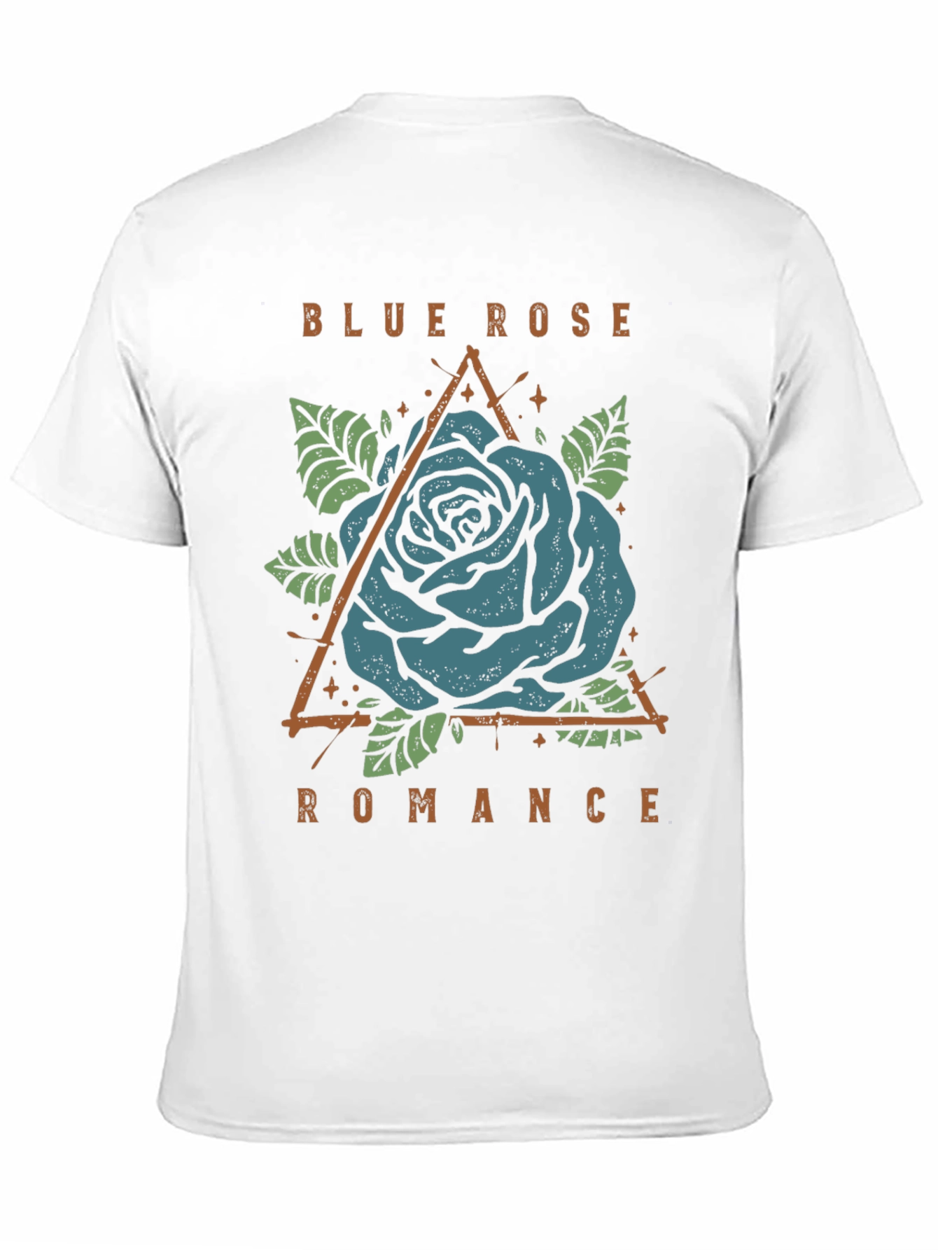 Blue Rose Romance Graphic Tee